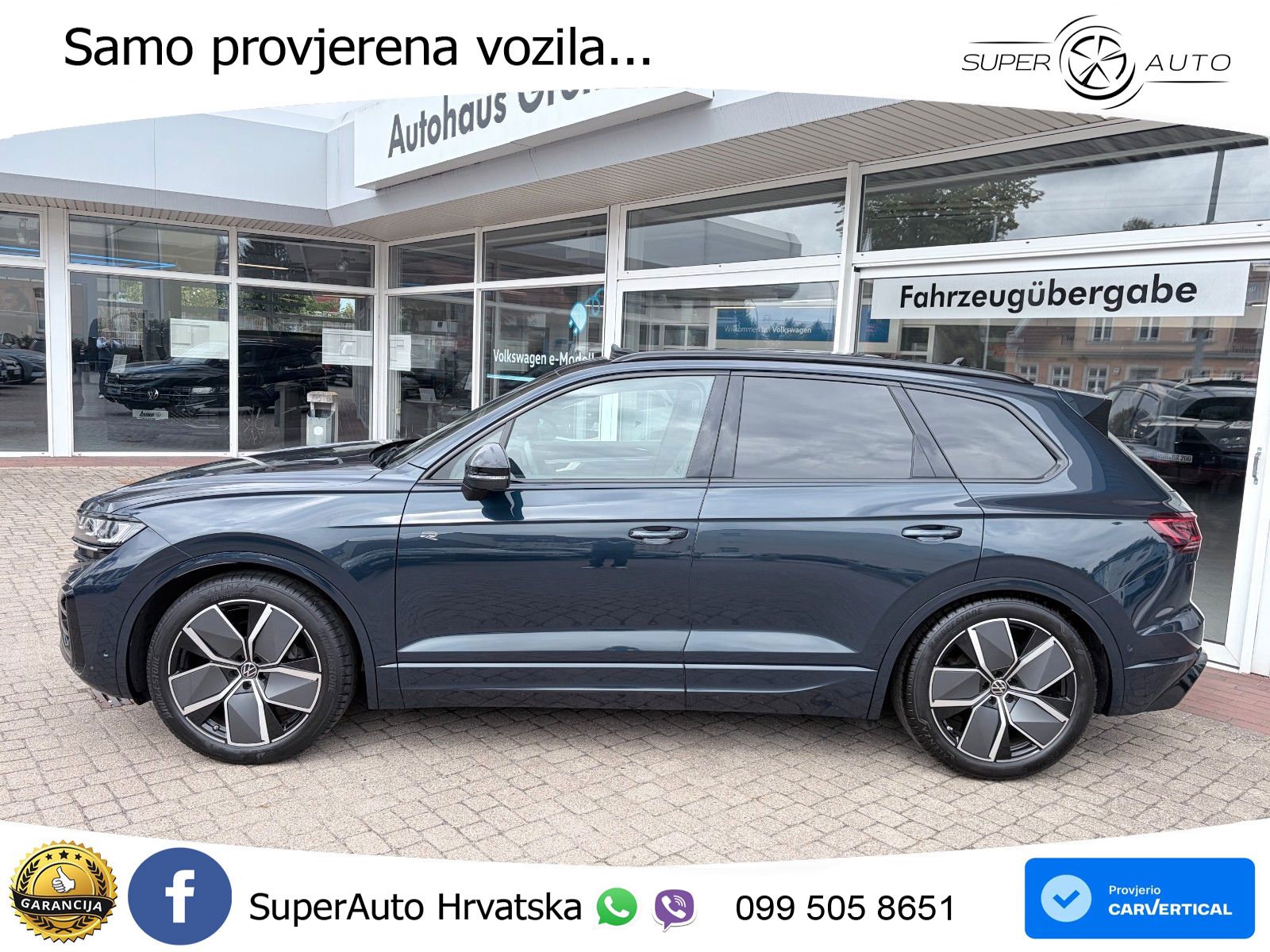 Volkswagen Touareg 3.0 V6 TDI (286 KS) 4MOTION Tiptronic ZRAČNI+ACC+GR SJED+KAM+PANO
