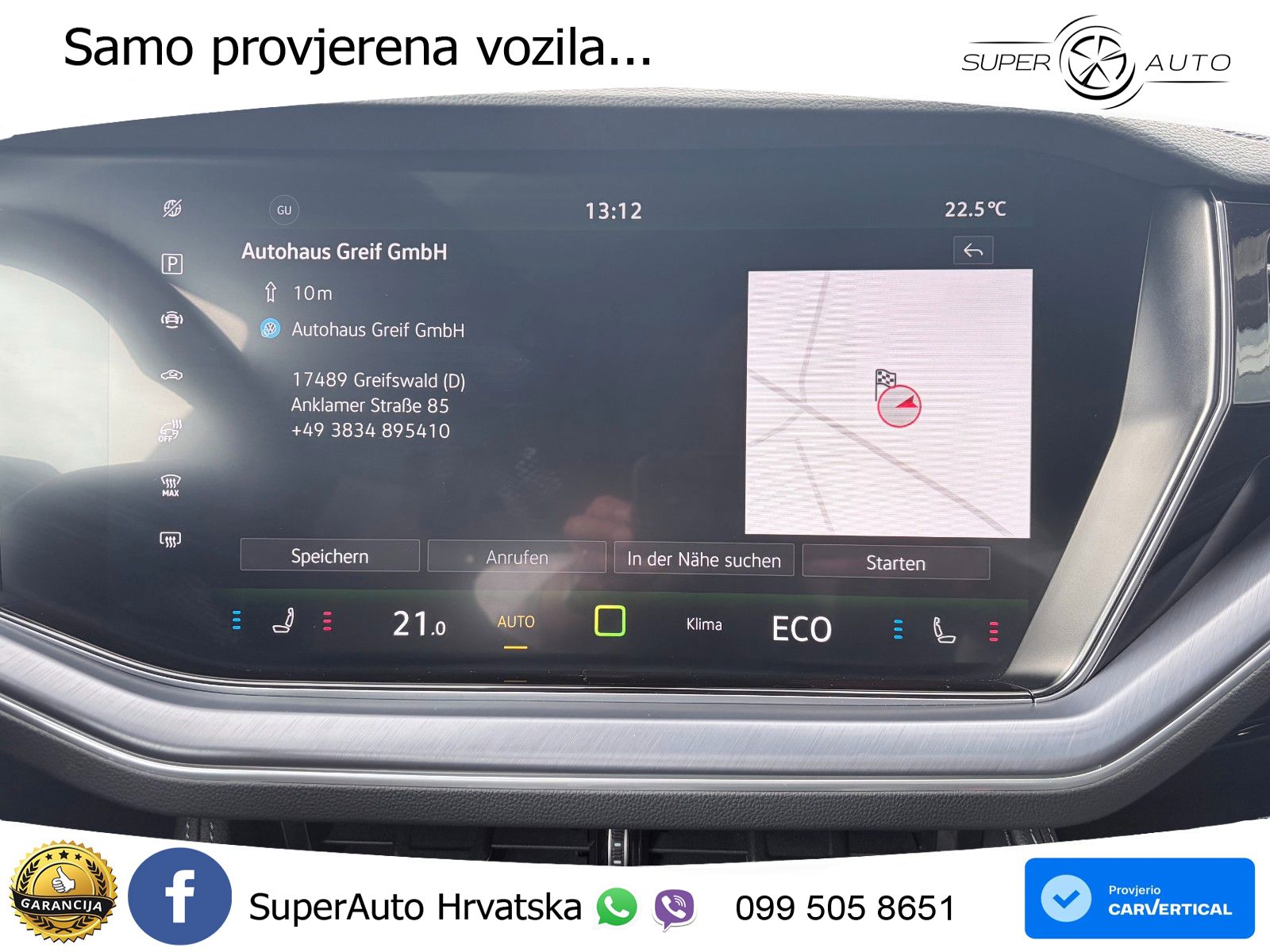 Volkswagen Touareg 3.0 V6 TDI (286 KS) 4MOTION Tiptronic ZRAČNI+ACC+GR SJED+KAM+PANO