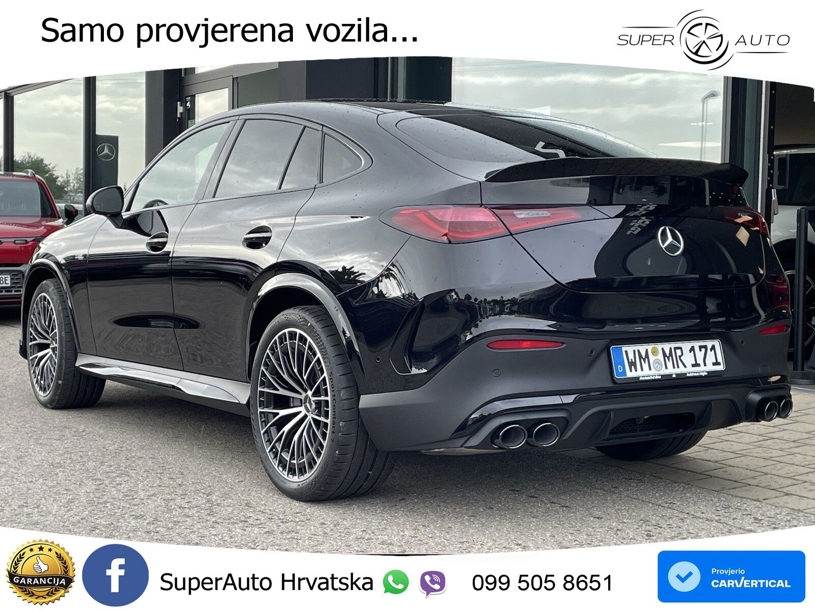 Mercedes GLC Coupe AMG 53 (449 KS) 4MATIC+ AMG SPEEDSHIFT TCT 9G ACC+GR SJED+360+PANO