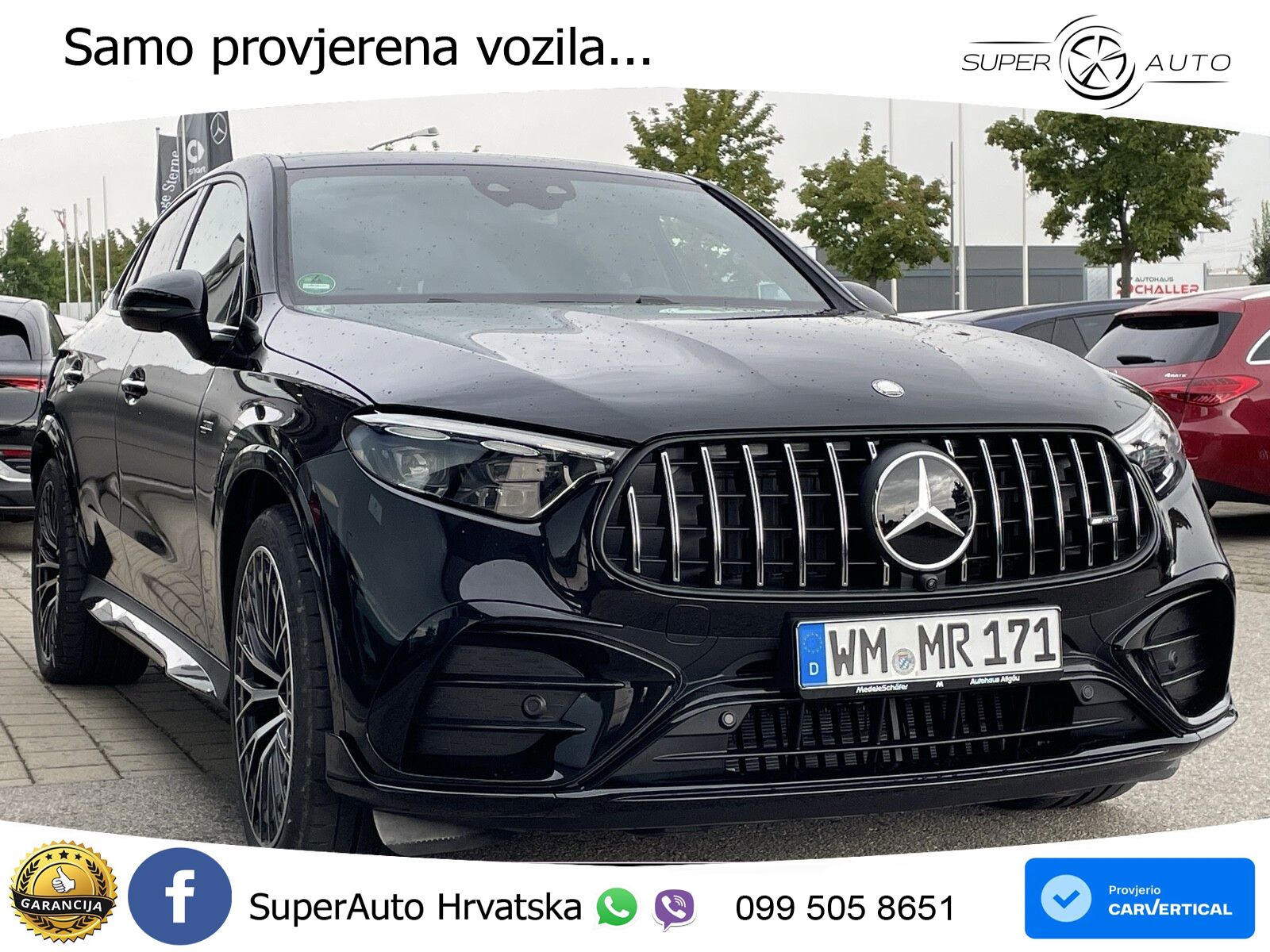 Mercedes GLC Coupe AMG 53 (449 KS) 4MATIC+ AMG SPEEDSHIFT TCT 9G ACC+GR SJED+360+PANO