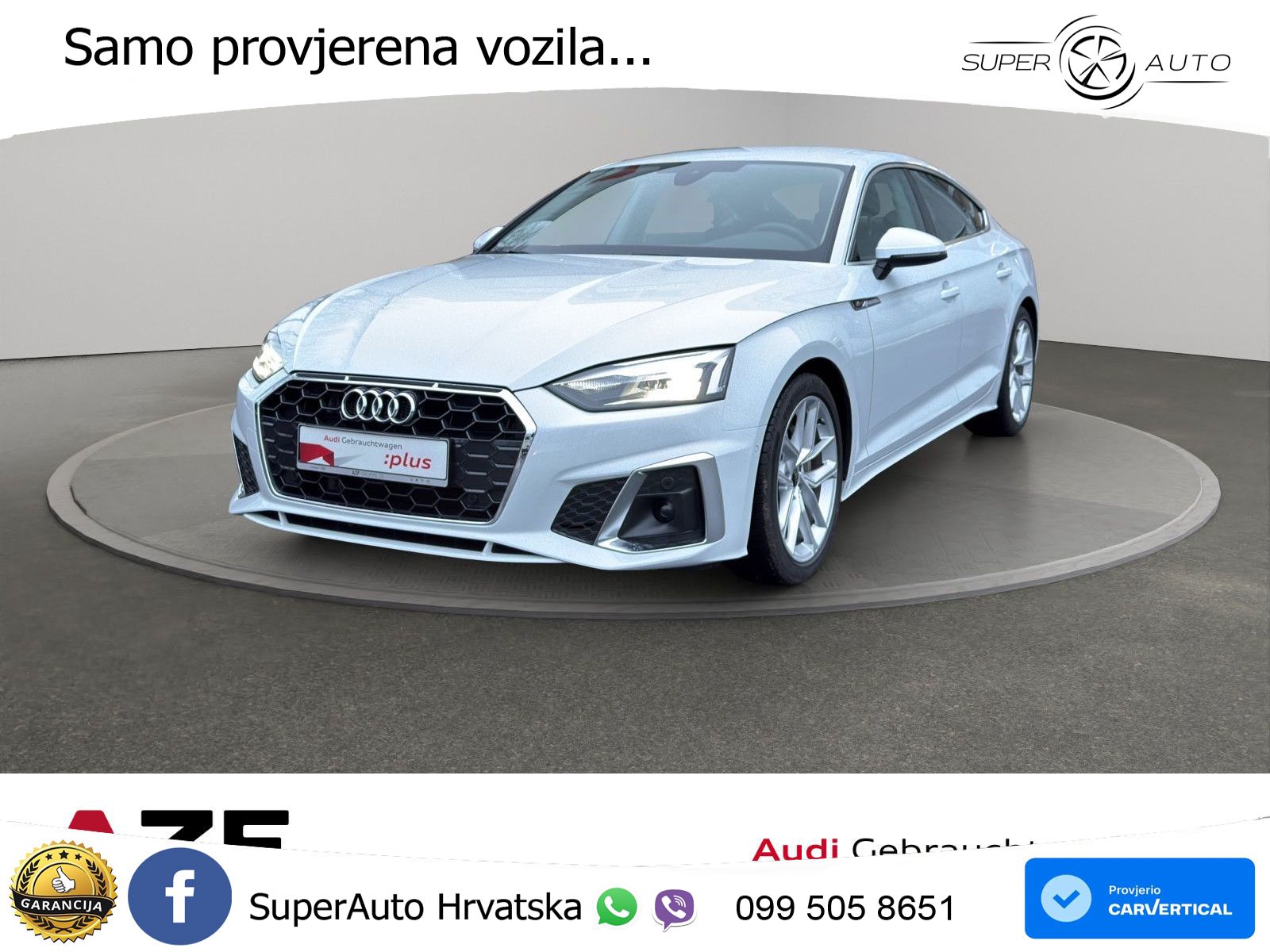 Audi A5 Sportback 40 TDI (204 KS) S tronic S line LED+GR SJED+ACC