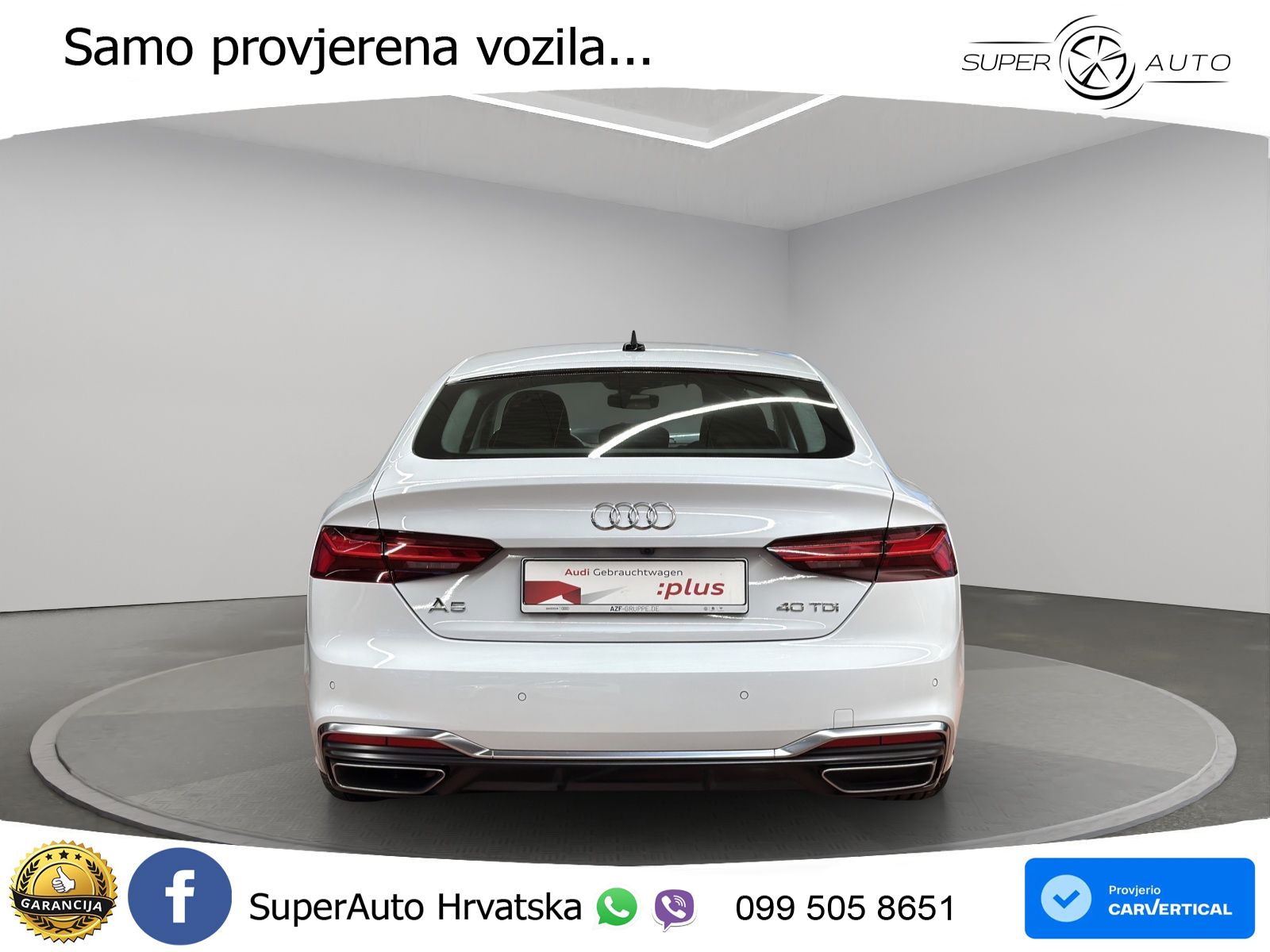 Audi A5 Sportback 40 TDI (204 KS) S tronic S line LED+GR SJED+ACC