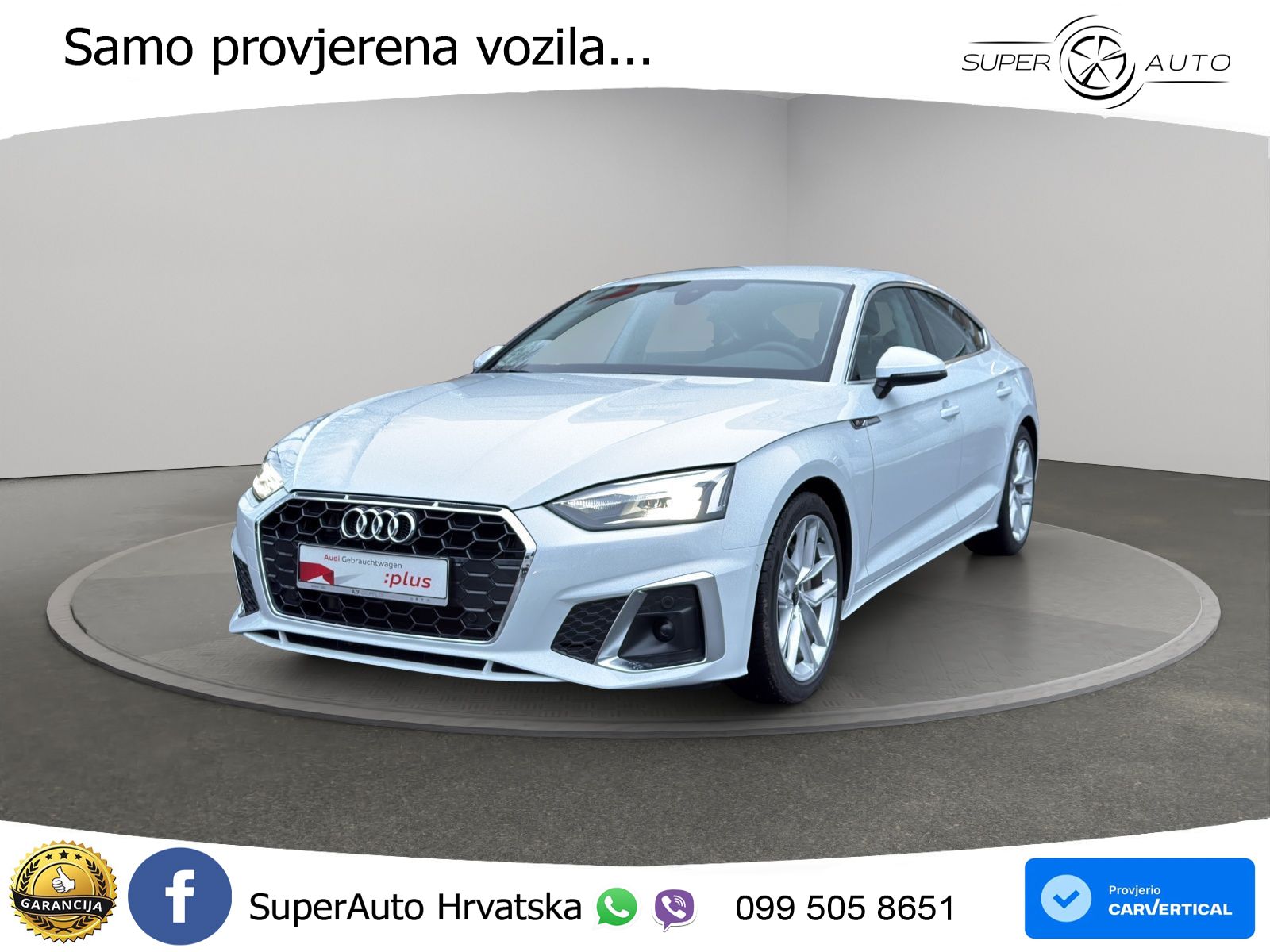 Audi A5 Sportback 40 TDI (204 KS) S tronic S line LED+GR SJED+ACC