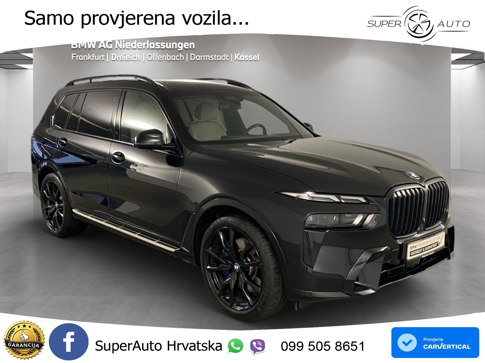 BMW X7 40d (352 KS) xDrive Steptronic M Sport LED+GR SJED+ACC