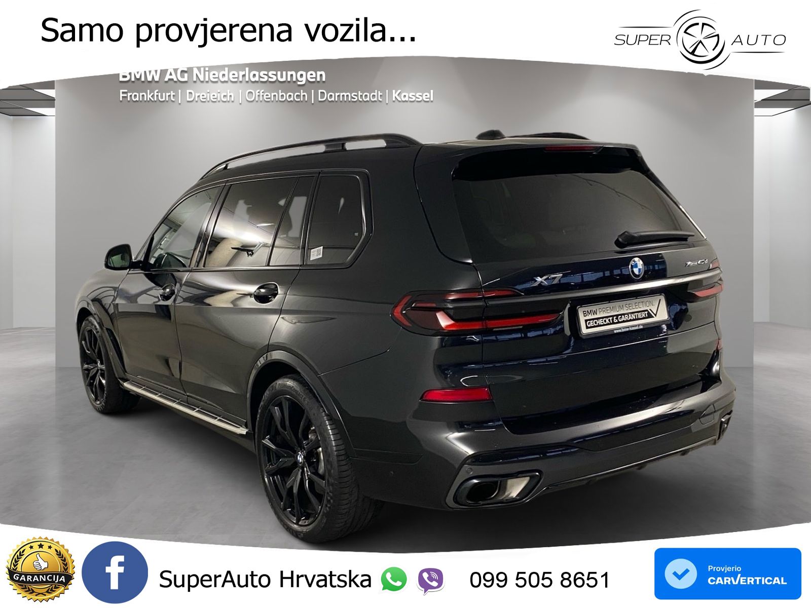 BMW X7 40d (352 KS) xDrive Steptronic M Sport LED+GR SJED+ACC