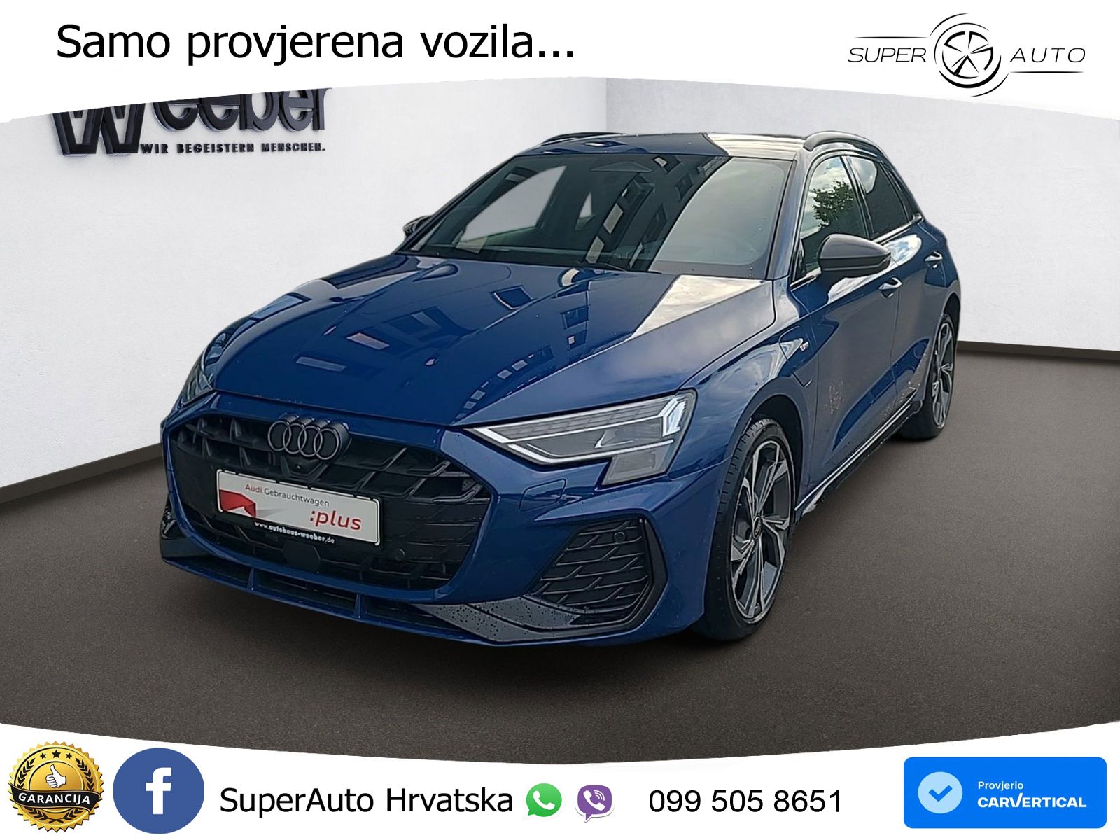 Audi A3 45 TFSIe (272 KS) S tronic S line MATRIX+GR SJED+KAM