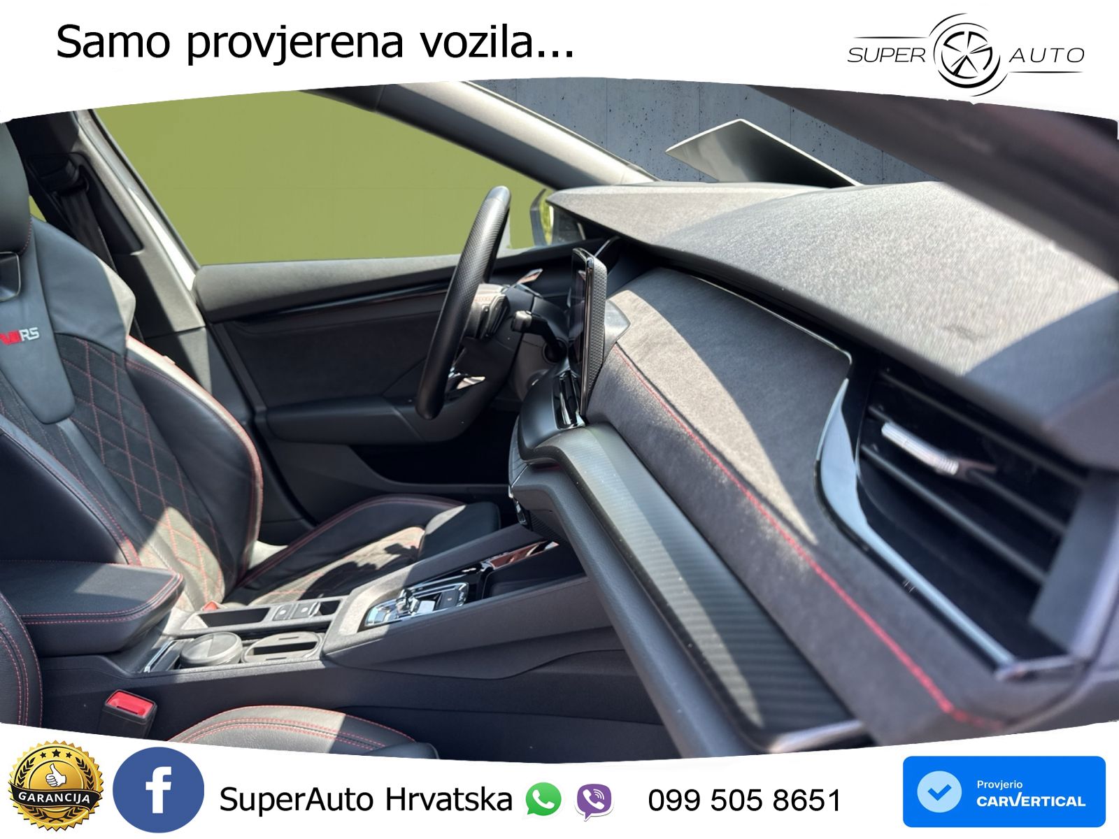 Škoda Octavia Combi RS 2.0 TDI (200 KS) 4x4 DSG LED+GR SJED+ACC