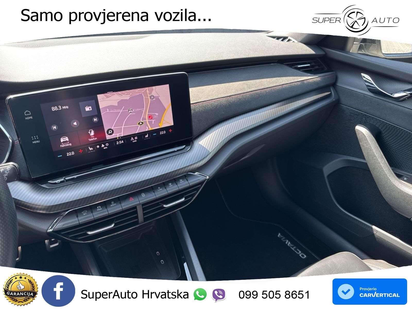 Škoda Octavia Combi RS 2.0 TDI (200 KS) 4x4 DSG LED+GR SJED+ACC