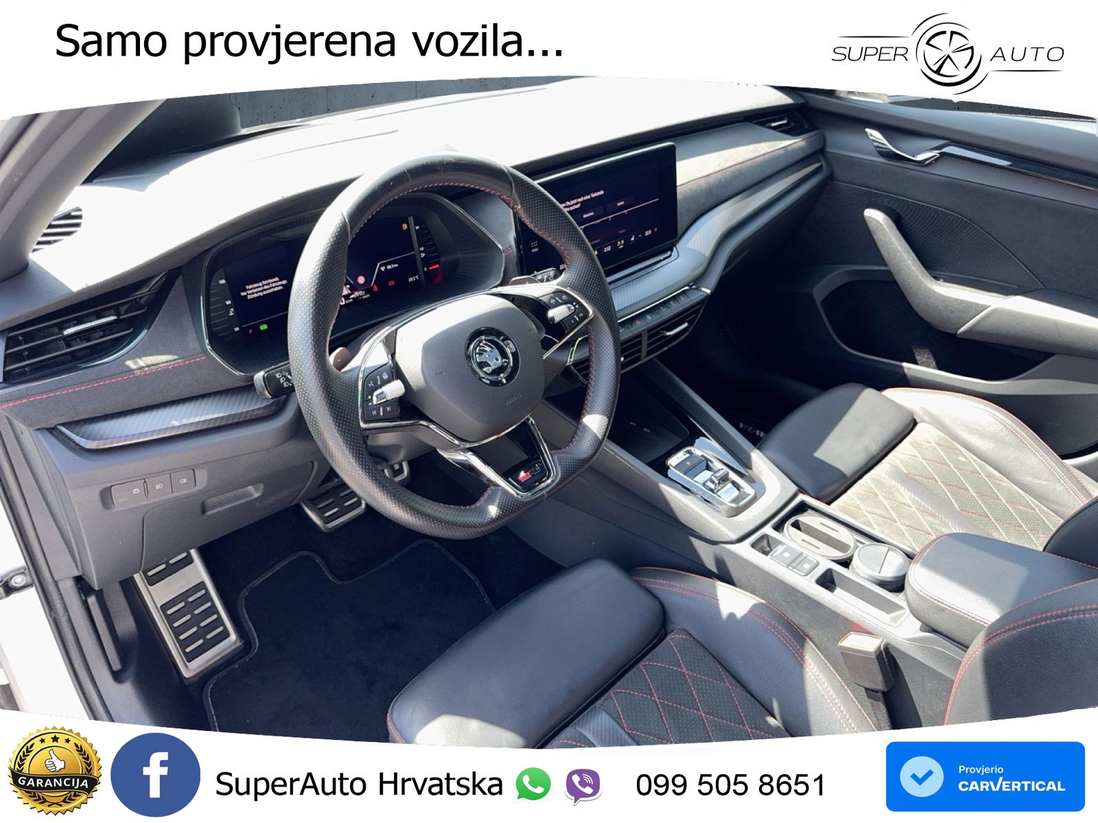 Škoda Octavia Combi RS 2.0 TDI (200 KS) 4x4 DSG LED+GR SJED+ACC