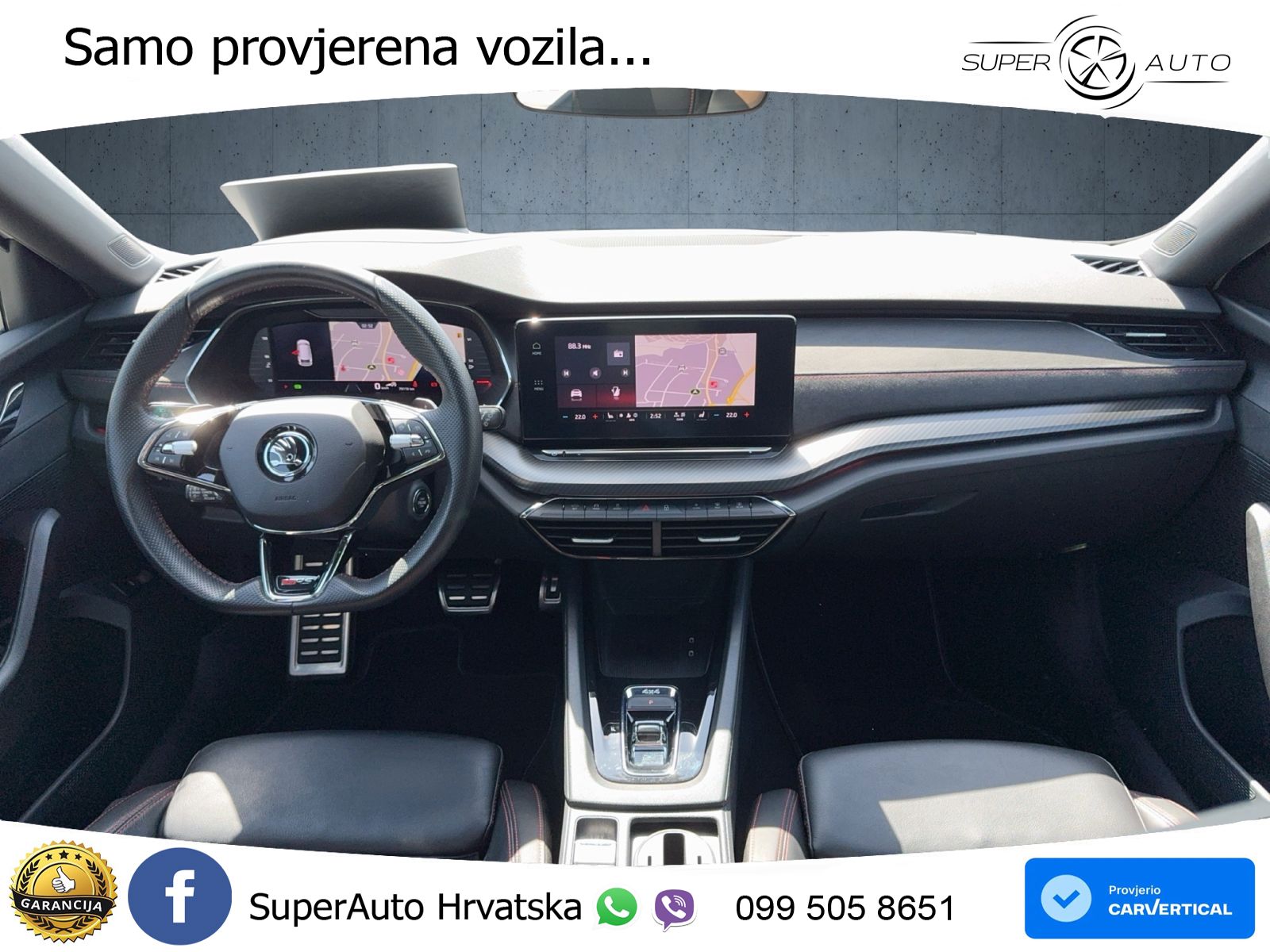 Škoda Octavia Combi RS 2.0 TDI (200 KS) 4x4 DSG LED+GR SJED+ACC