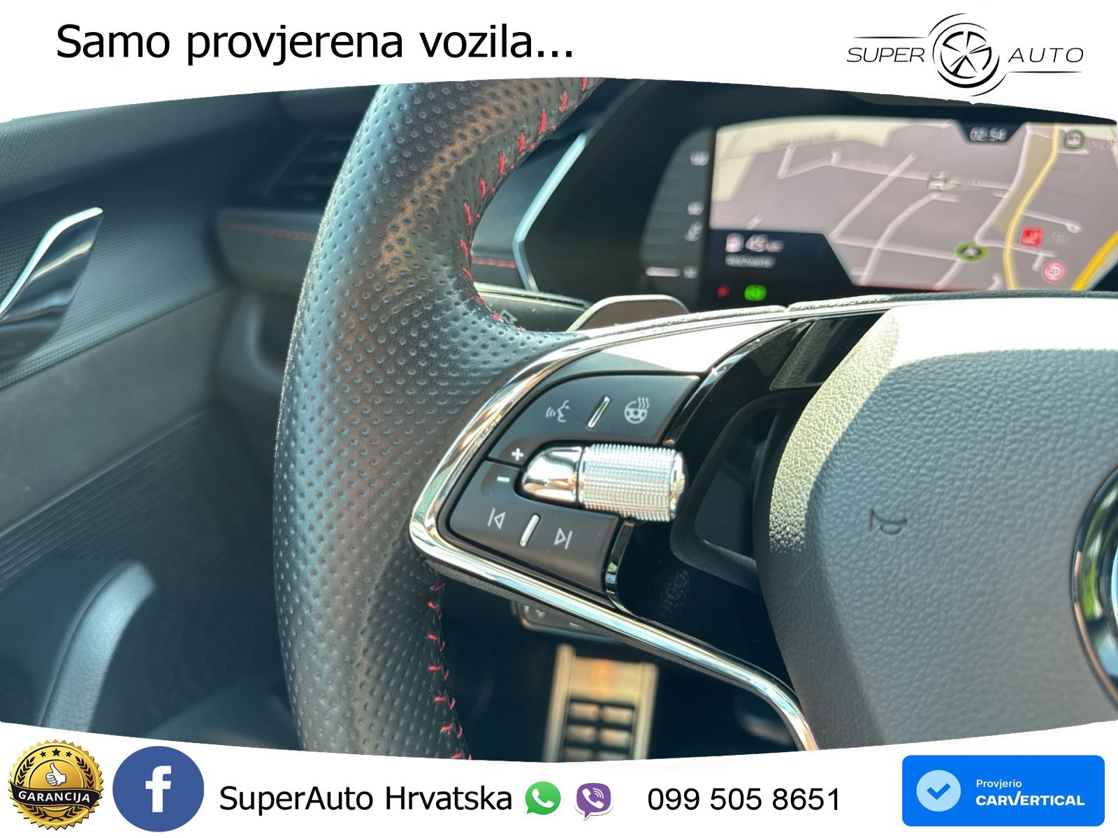 Škoda Octavia Combi RS 2.0 TDI (200 KS) 4x4 DSG LED+GR SJED+ACC