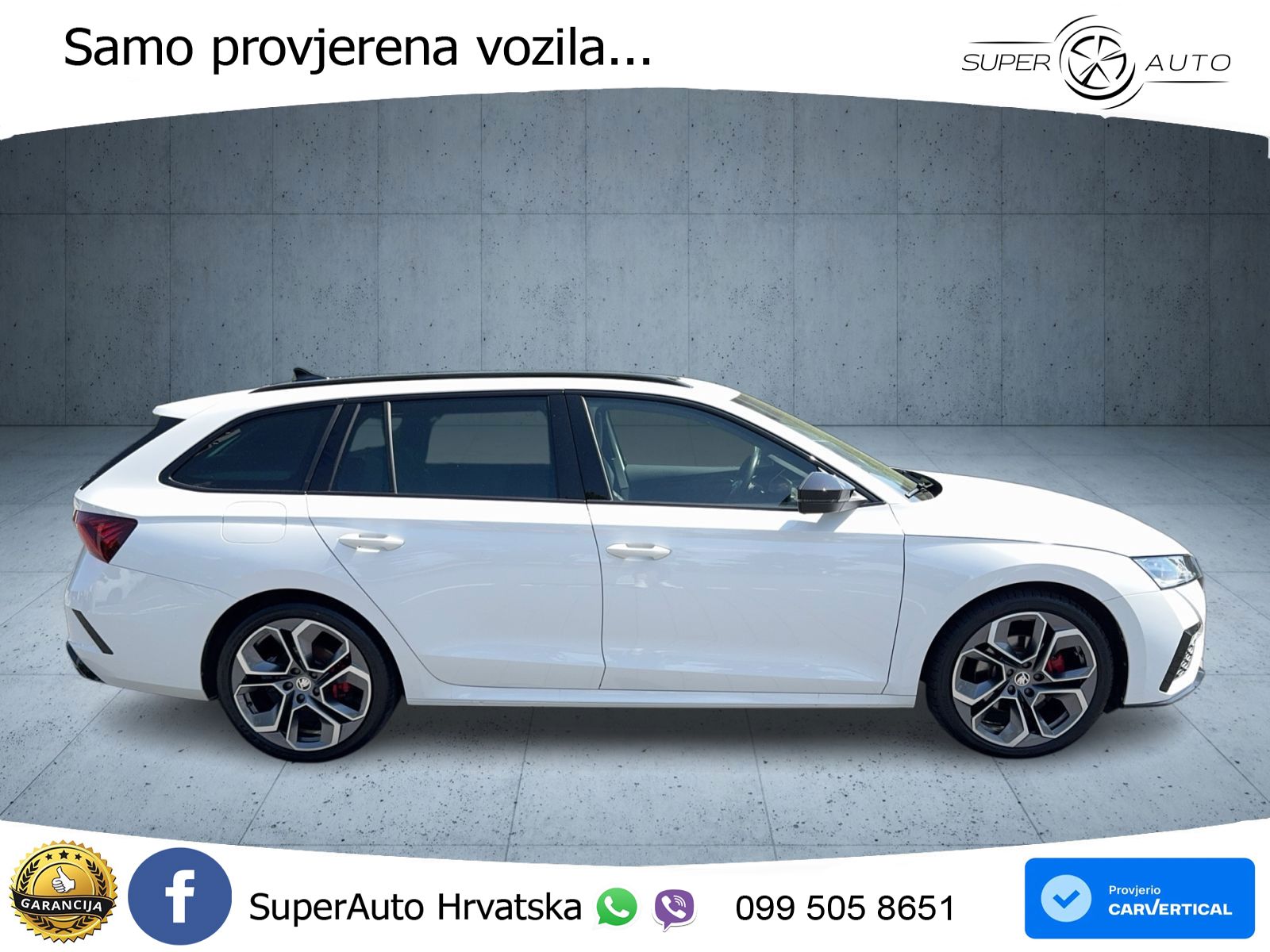 Škoda Octavia Combi RS 2.0 TDI (200 KS) 4x4 DSG LED+GR SJED+ACC