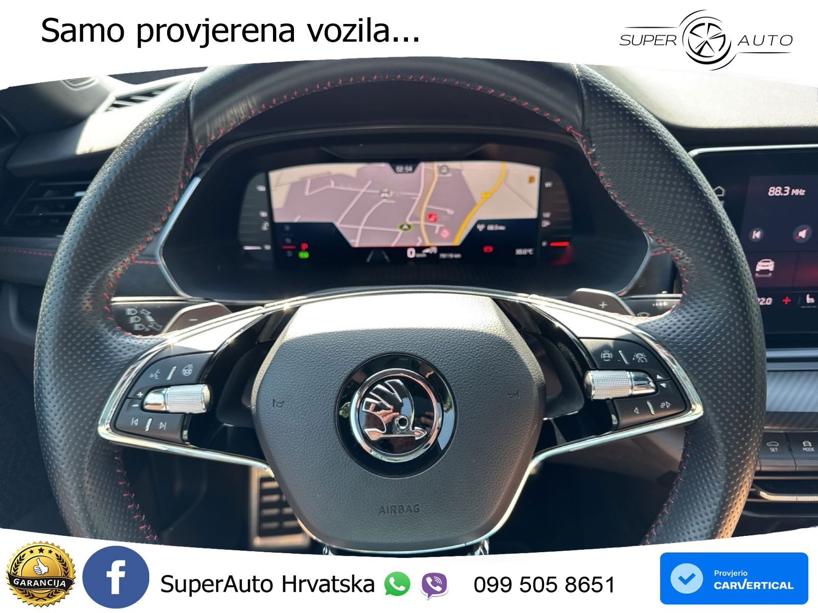 Škoda Octavia Combi RS 2.0 TDI (200 KS) 4x4 DSG LED+GR SJED+ACC