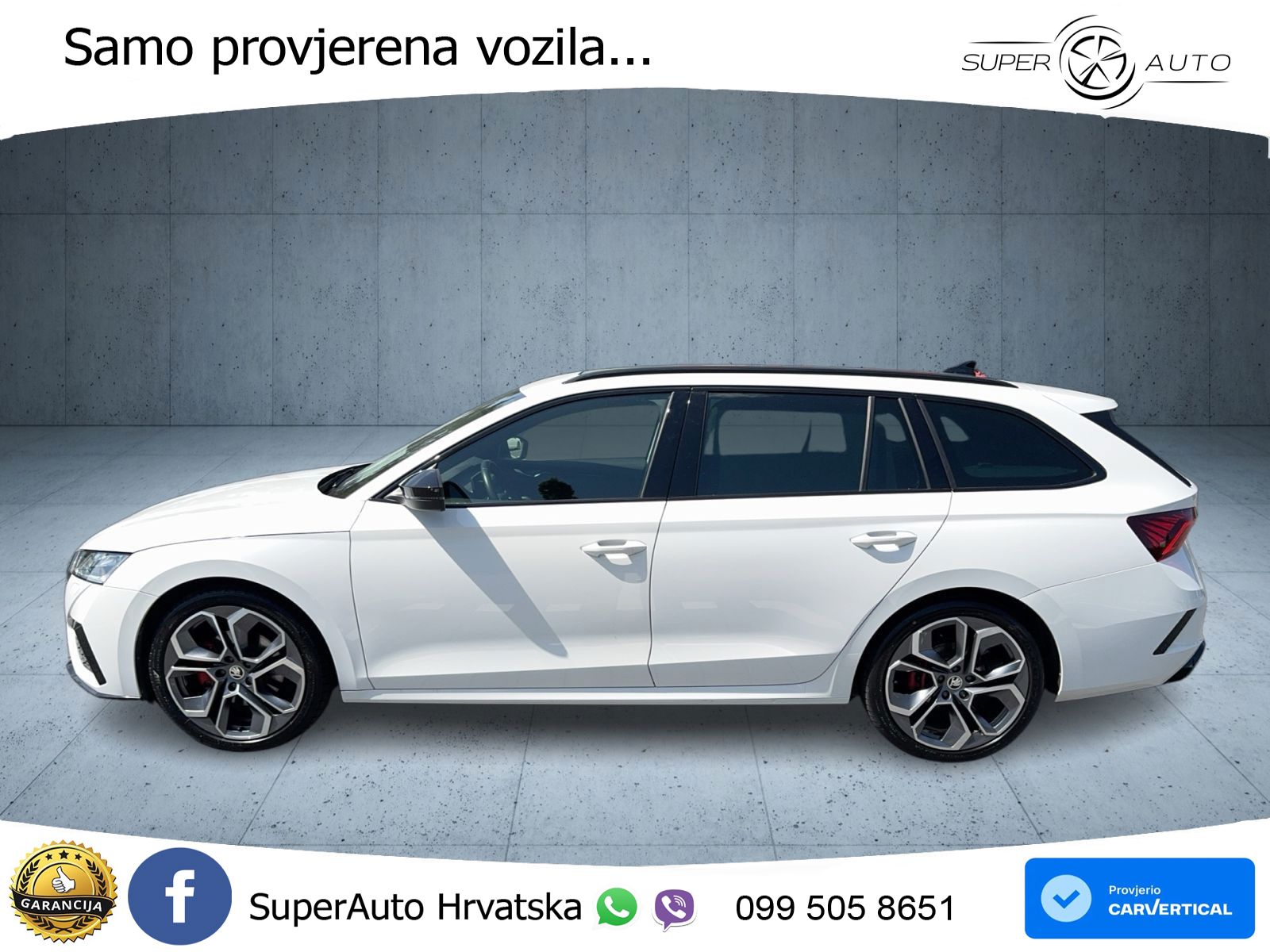 Škoda Octavia Combi RS 2.0 TDI (200 KS) 4x4 DSG LED+GR SJED+ACC