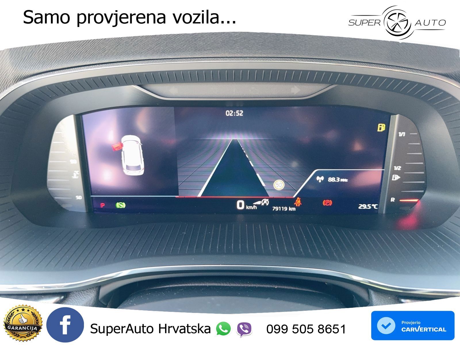 Škoda Octavia Combi RS 2.0 TDI (200 KS) 4x4 DSG LED+GR SJED+ACC