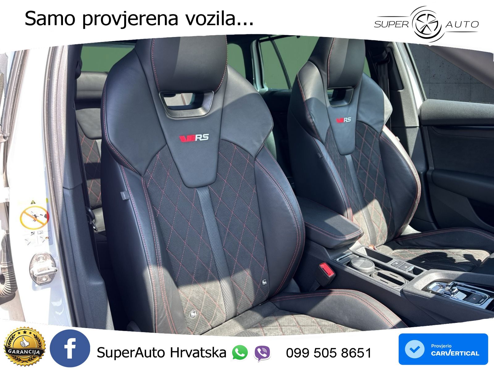 Škoda Octavia Combi RS 2.0 TDI (200 KS) 4x4 DSG LED+GR SJED+ACC