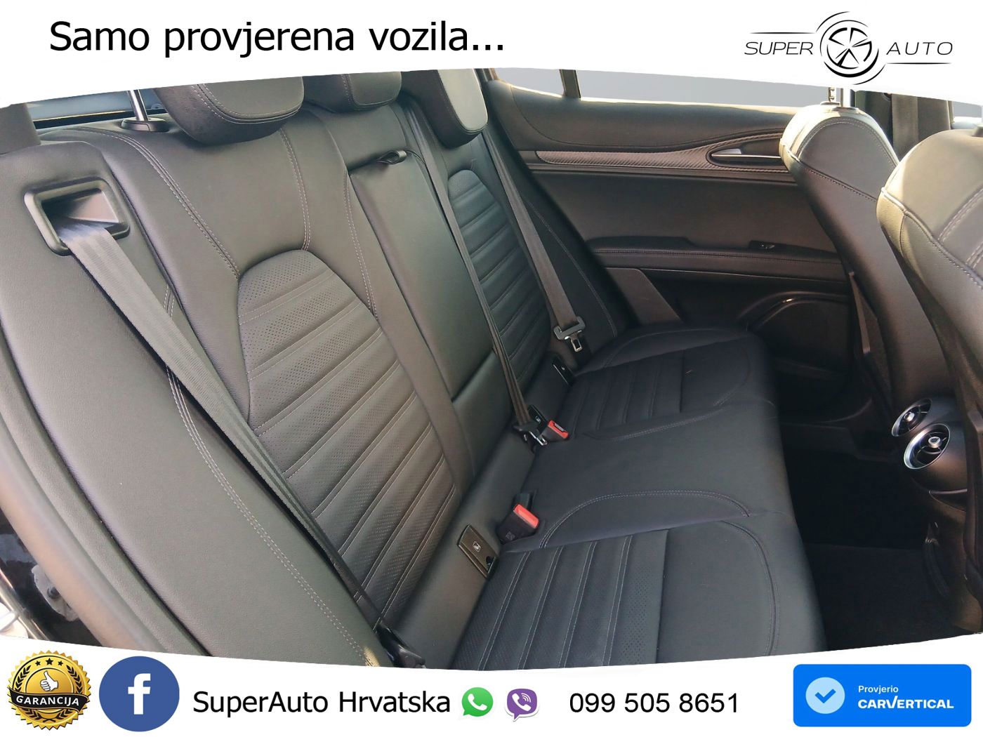 Alfa Romeo Stelvio Quadrifoglio 2.9 V6 Bi-Turbo (520 KS) Q4 Automatic LED+GR SJED+ACC