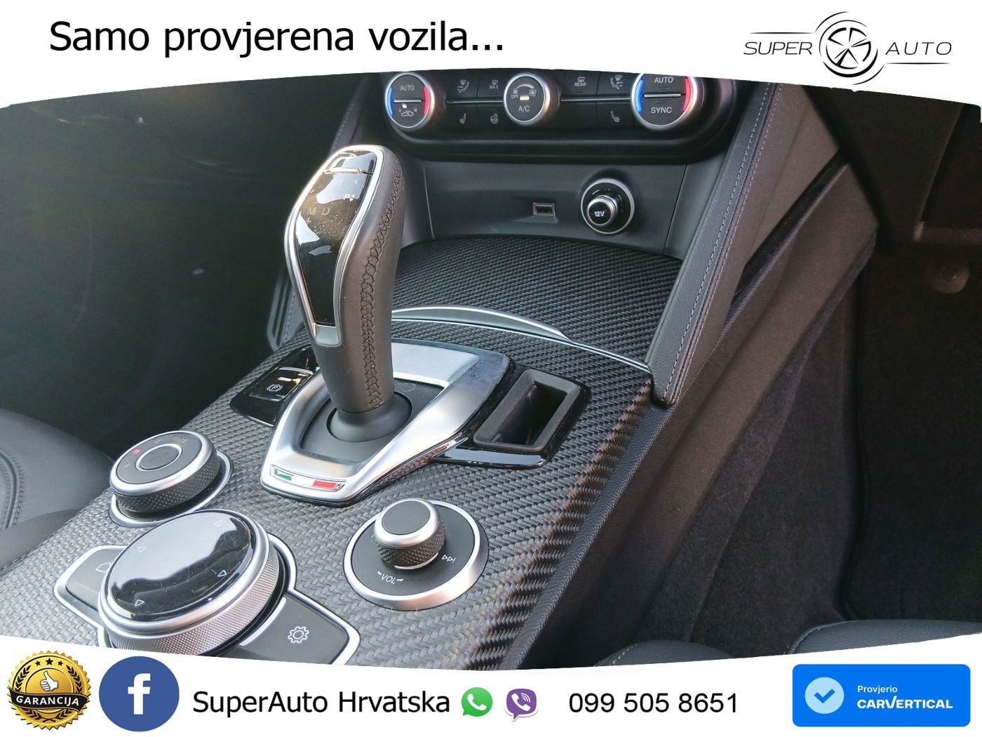 Alfa Romeo Stelvio Quadrifoglio 2.9 V6 Bi-Turbo (520 KS) Q4 Automatic LED+GR SJED+ACC