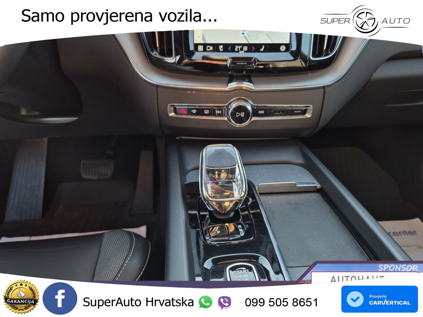 Volvo XC60 B4 Diesel FWD Geartronic Ultimate LED+GR SJED+ACC