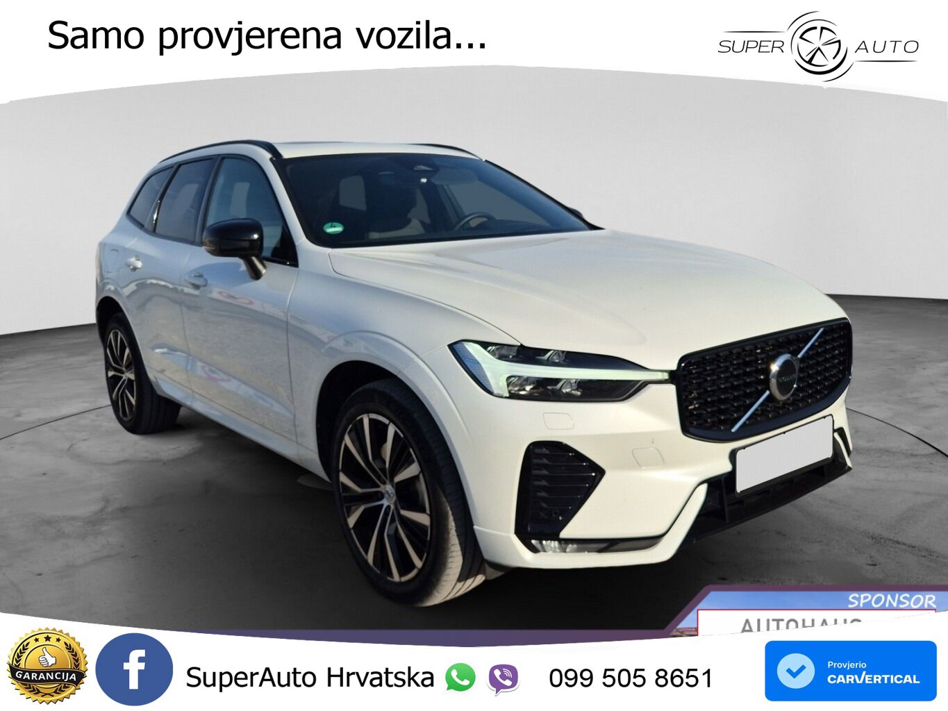Volvo XC60 B4 Diesel FWD Geartronic Ultimate LED+GR SJED+ACC