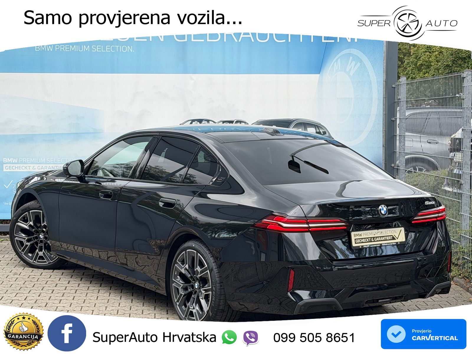 BMW 520i (208 KS) Steptronic M Sport ACC+HEAD+4xGR SJED+360+PANO
