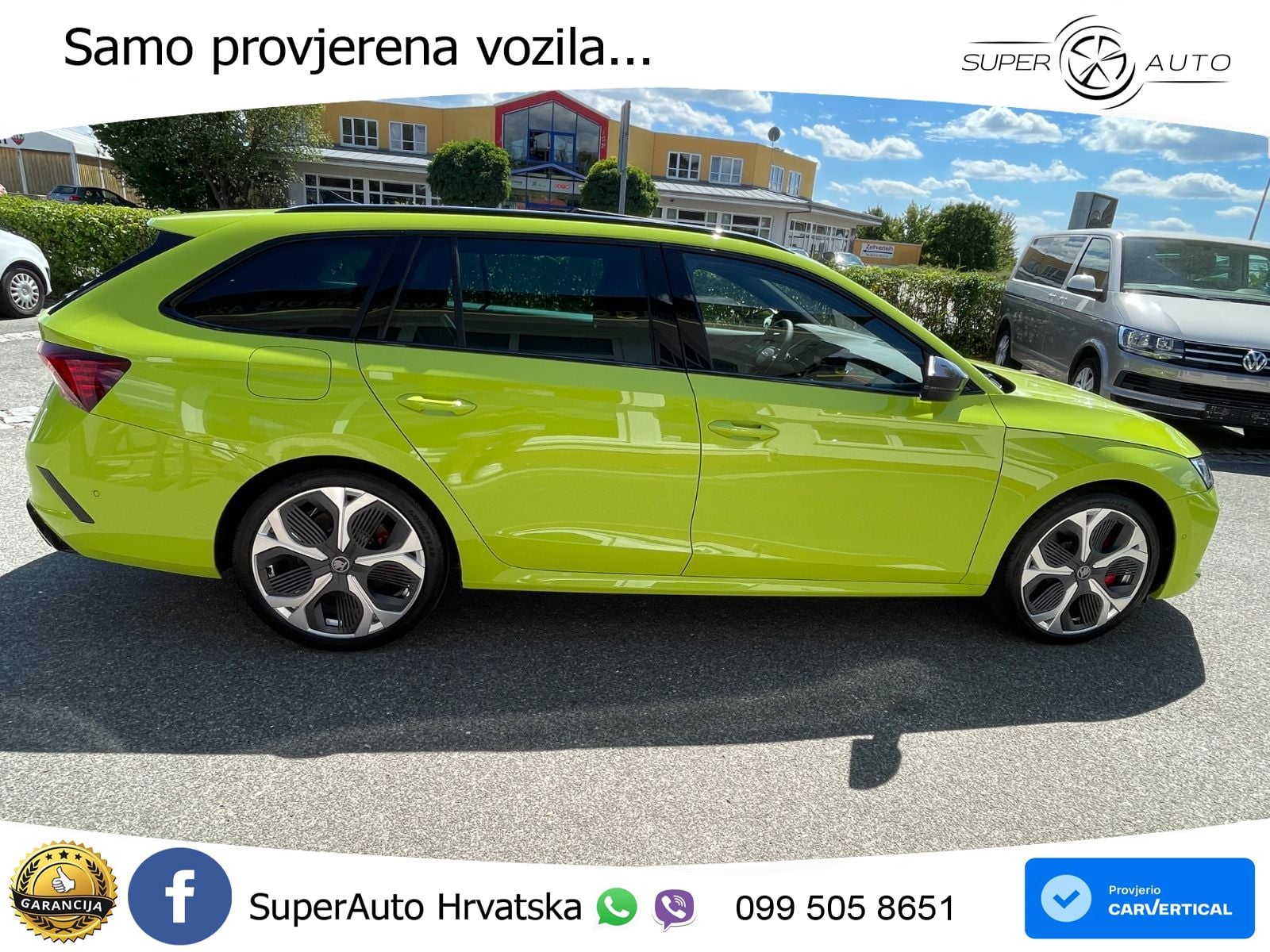 Škoda Octavia Combi RS 2.0 TSI (265 KS) DSG MATRIX+GR SJED+KAM