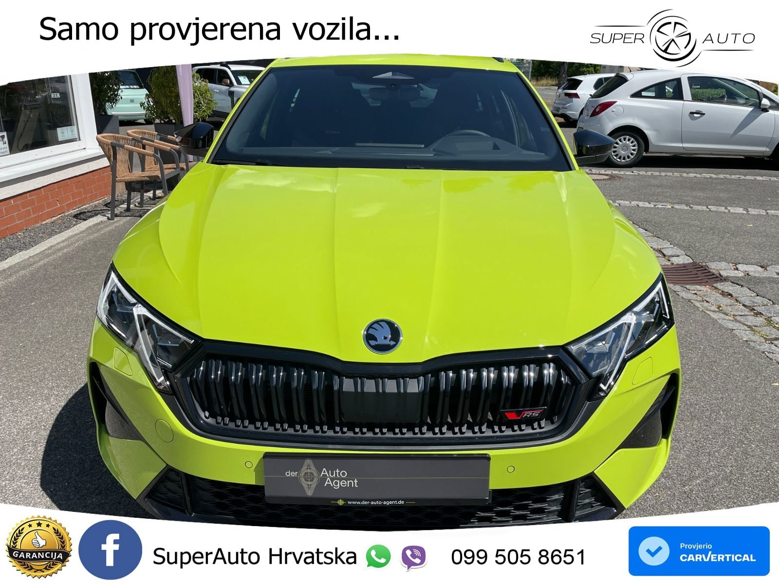 Škoda Octavia Combi RS 2.0 TSI (265 KS) DSG MATRIX+GR SJED+KAM