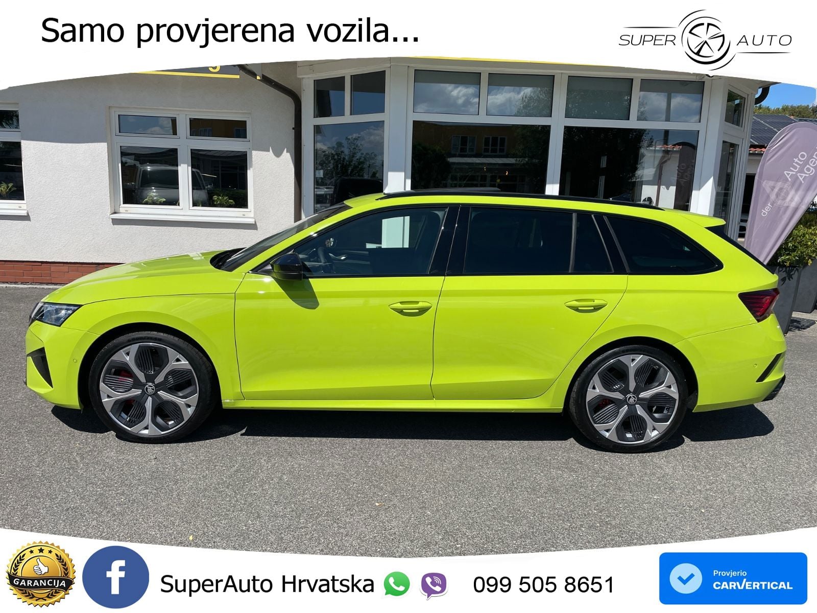 Škoda Octavia Combi RS 2.0 TSI (265 KS) DSG MATRIX+GR SJED+KAM