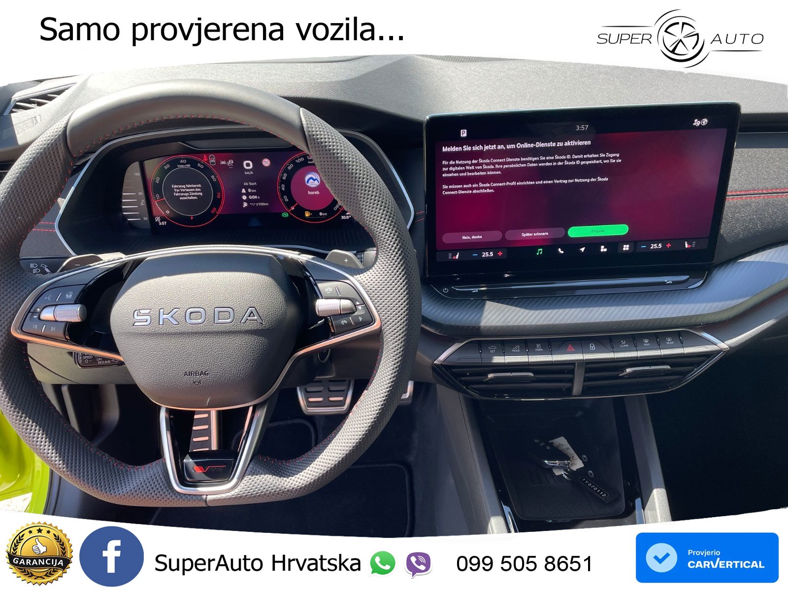 Škoda Octavia Combi RS 2.0 TSI (265 KS) DSG MATRIX+GR SJED+KAM