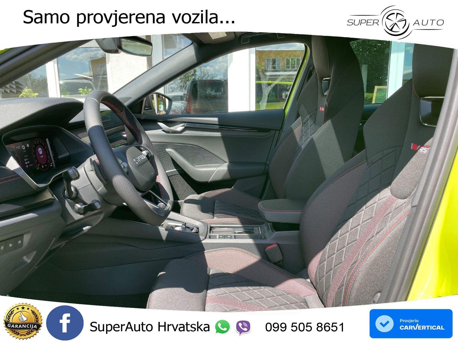 Škoda Octavia Combi RS 2.0 TSI (265 KS) DSG MATRIX+GR SJED+KAM