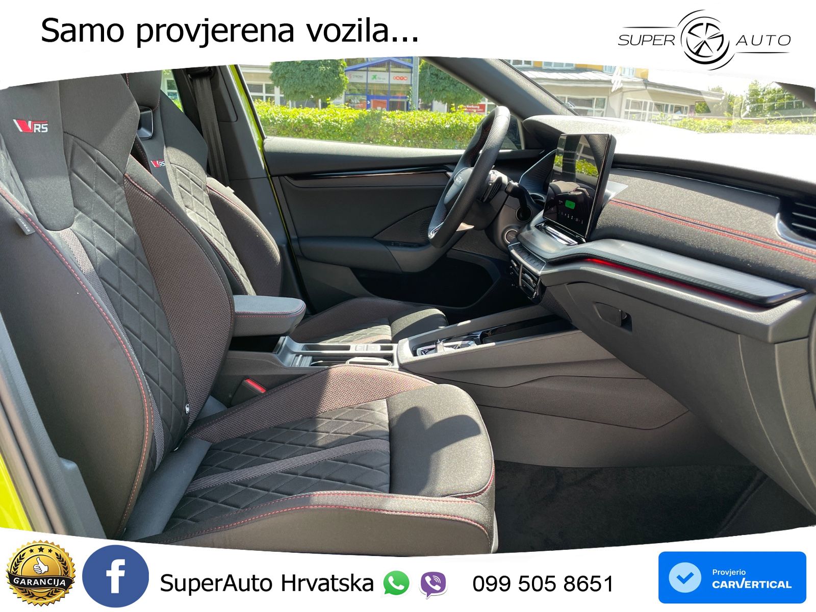 Škoda Octavia Combi RS 2.0 TSI (265 KS) DSG MATRIX+GR SJED+KAM
