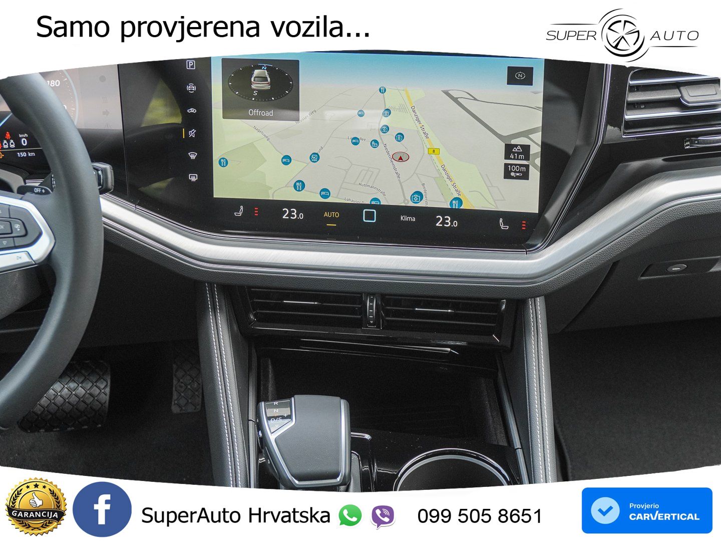 Volkswagen Touareg 3.0 V6 TDI (286 KS) 4MOTION Tiptronic ZRAČNI+ACC+GR SJED+KAM
