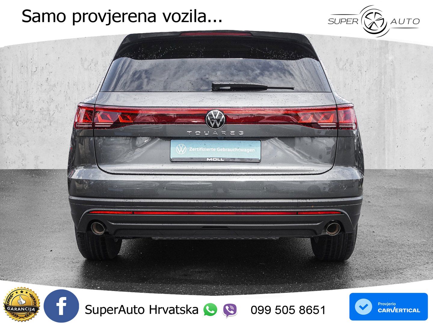 Volkswagen Touareg 3.0 V6 TDI (286 KS) 4MOTION Tiptronic ZRAČNI+ACC+GR SJED+KAM