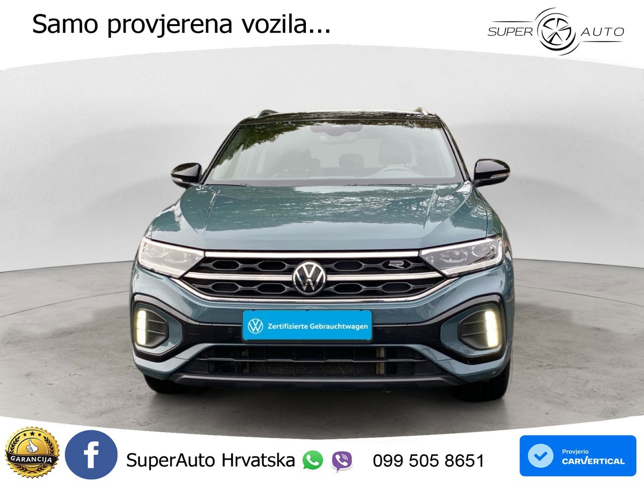 Volkswagen T-Roc 1.5 TSI (150 KS) R-Line LED+GR SJED+ACC