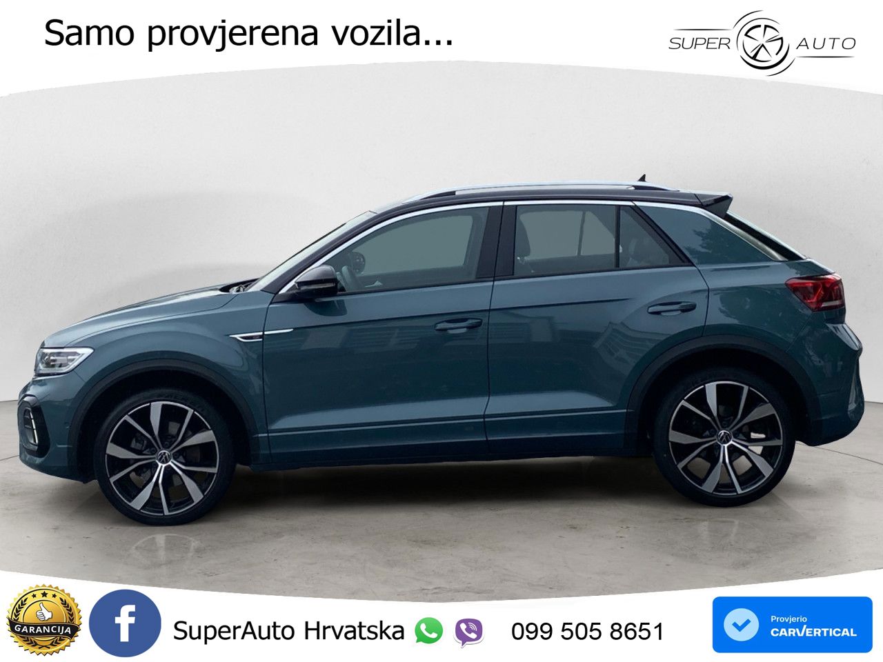 Volkswagen T-Roc 1.5 TSI (150 KS) R-Line LED+GR SJED+ACC