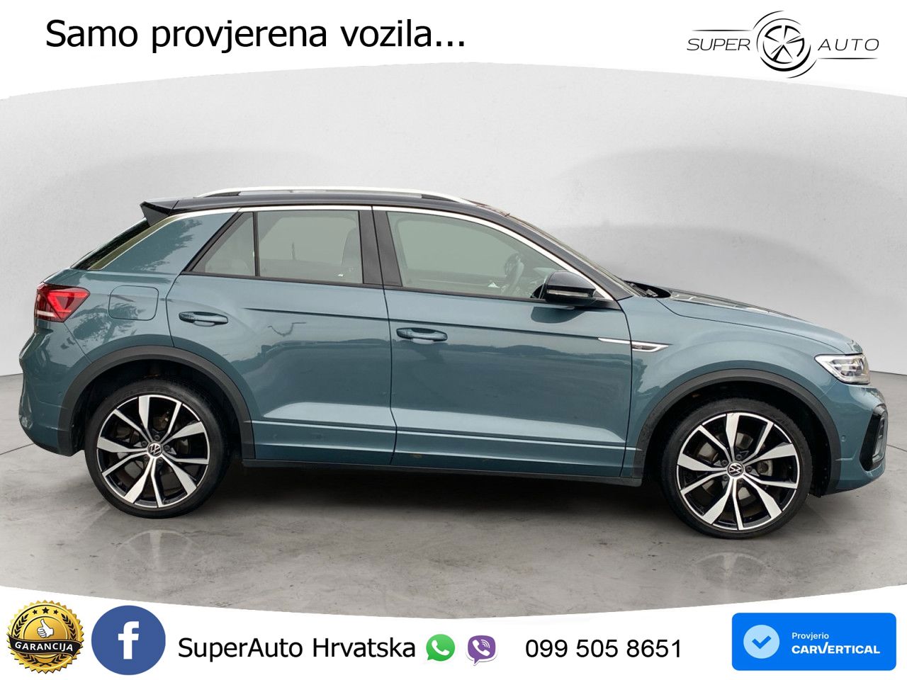 Volkswagen T-Roc 1.5 TSI (150 KS) R-Line LED+GR SJED+ACC