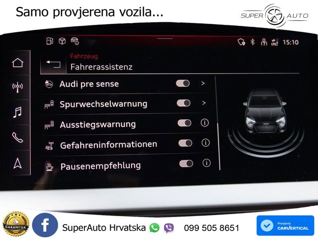Audi S3 Limuzina 2.0 TFSI (310 KS) quattro S tronic LED+GR SJED+ACC