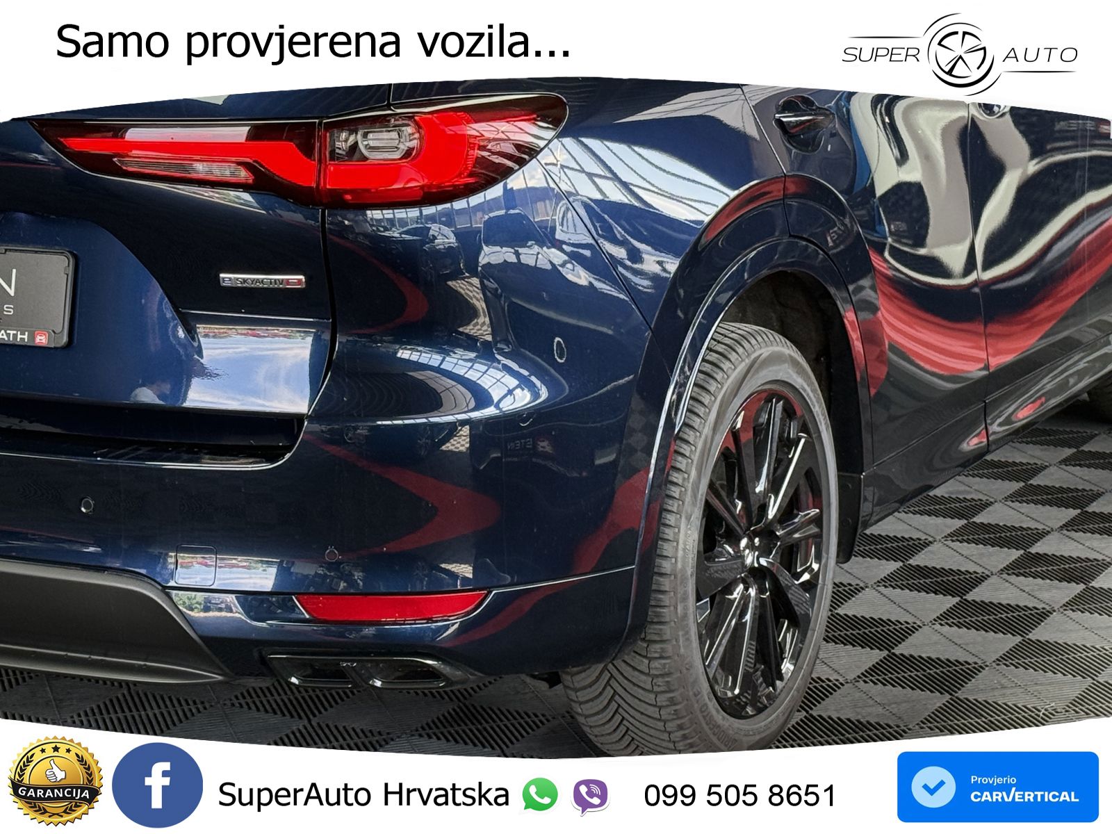 Mazda CX-60 3.3 e-Skyactiv D (254 KS) AWD Automatic LED+GR SJED+ACC