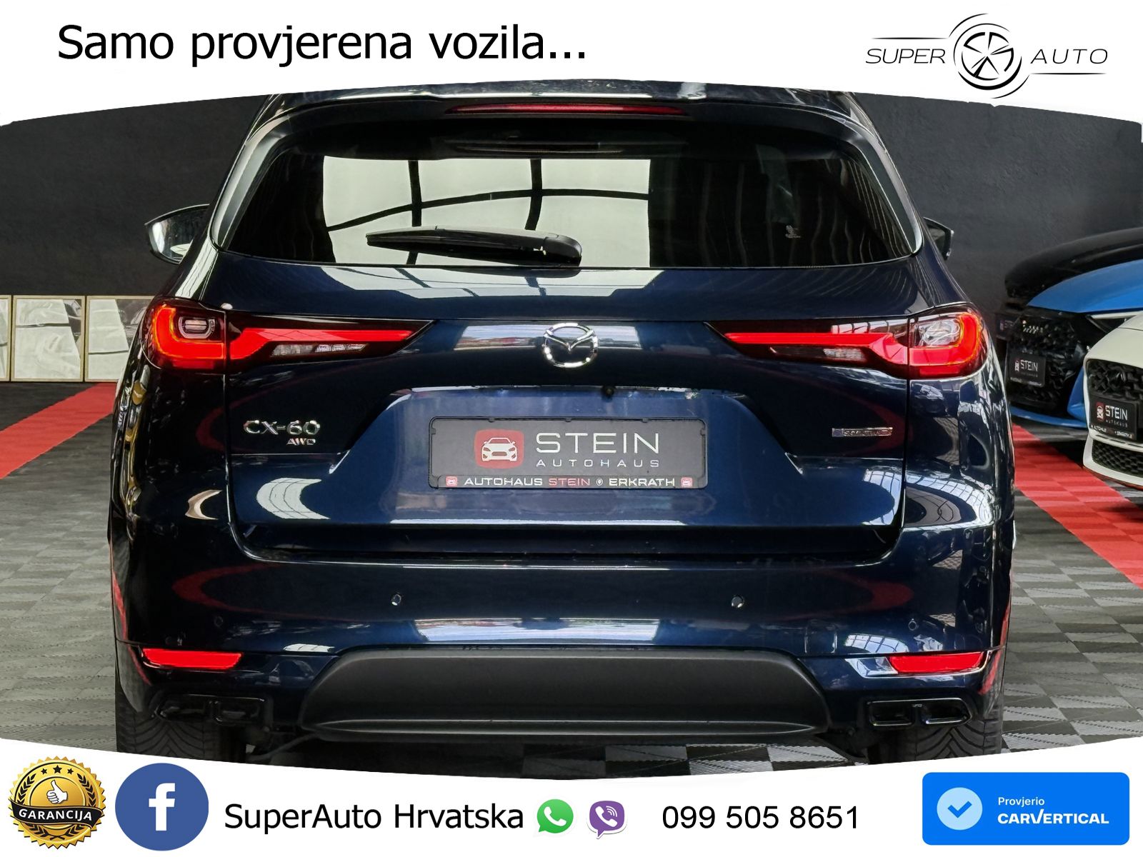 Mazda CX-60 3.3 e-Skyactiv D (254 KS) AWD Automatic LED+GR SJED+ACC