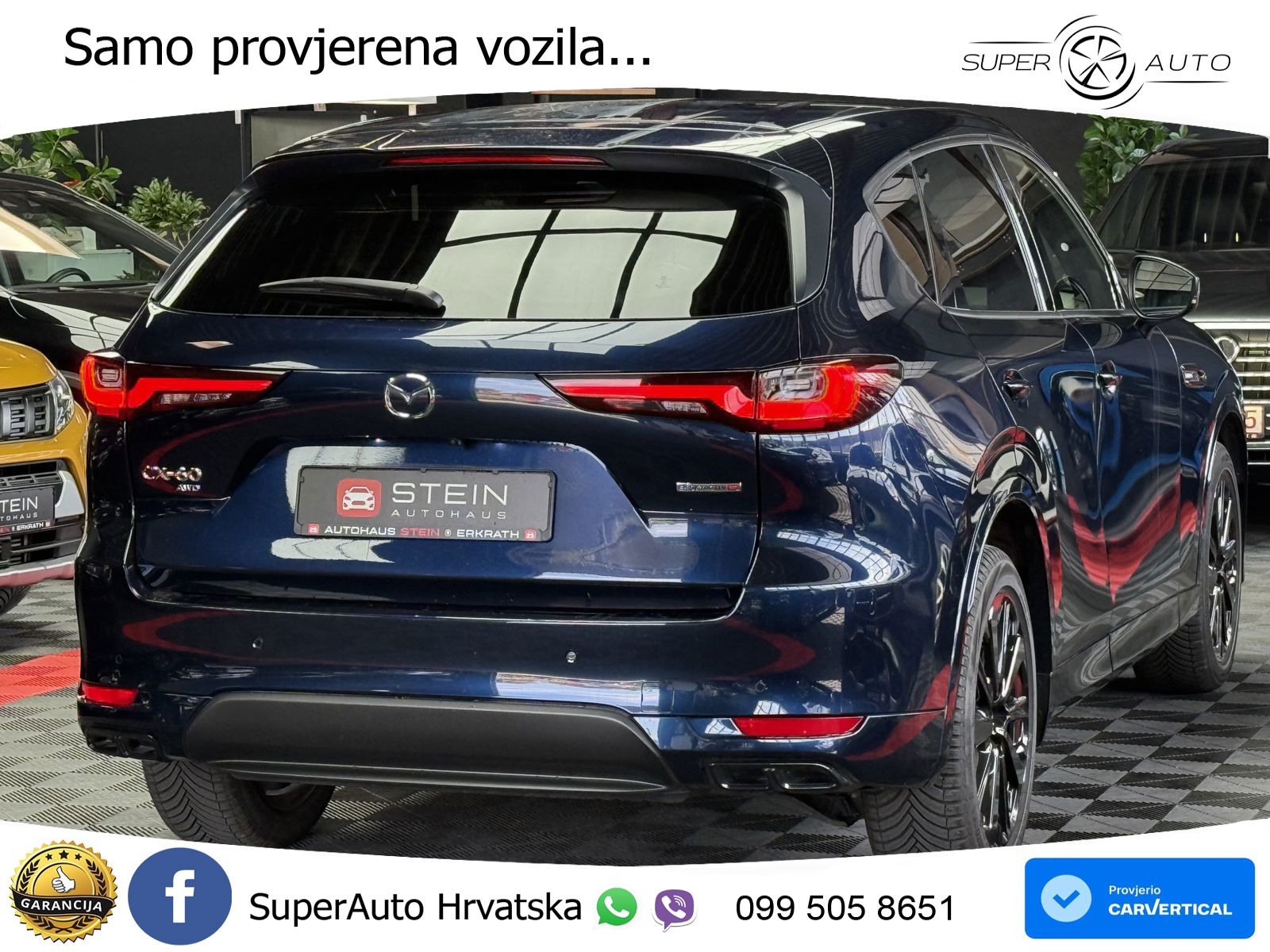 Mazda CX-60 3.3 e-Skyactiv D (254 KS) AWD Automatic LED+GR SJED+ACC