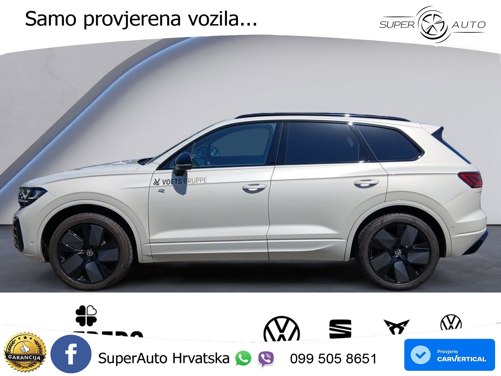 Volkswagen Touareg 3.0 V6 TDI (286 KS) 4MOTION Tiptronic ZRAČNI+ACC+GR SJED+KAM+PANO