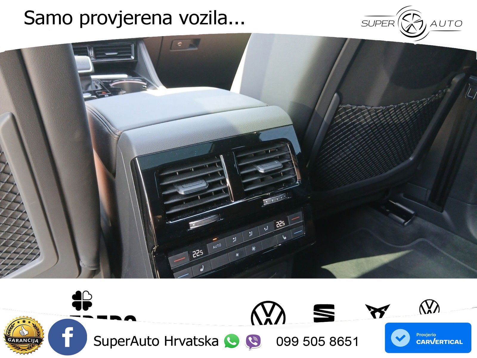 Volkswagen Touareg 3.0 V6 TDI (286 KS) 4MOTION Tiptronic ZRAČNI+ACC+GR SJED+KAM+PANO