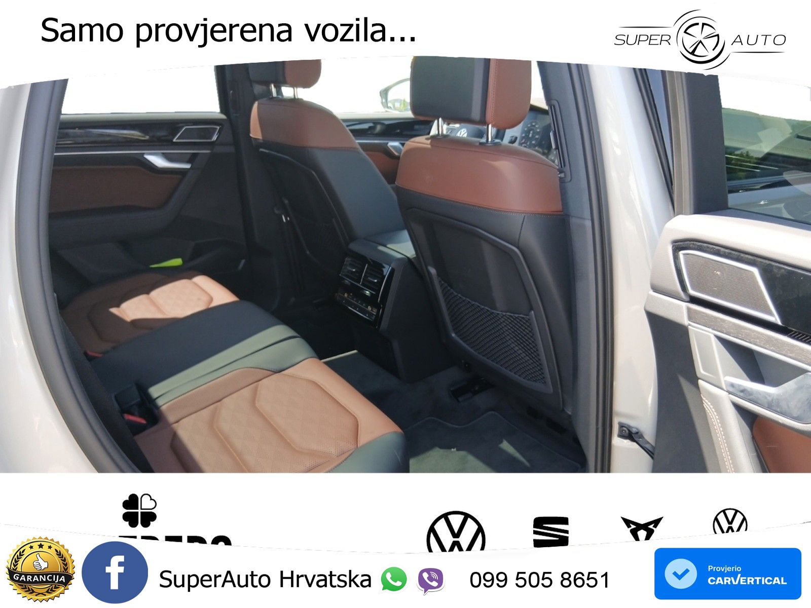 Volkswagen Touareg 3.0 V6 TDI (286 KS) 4MOTION Tiptronic ZRAČNI+ACC+GR SJED+KAM+PANO