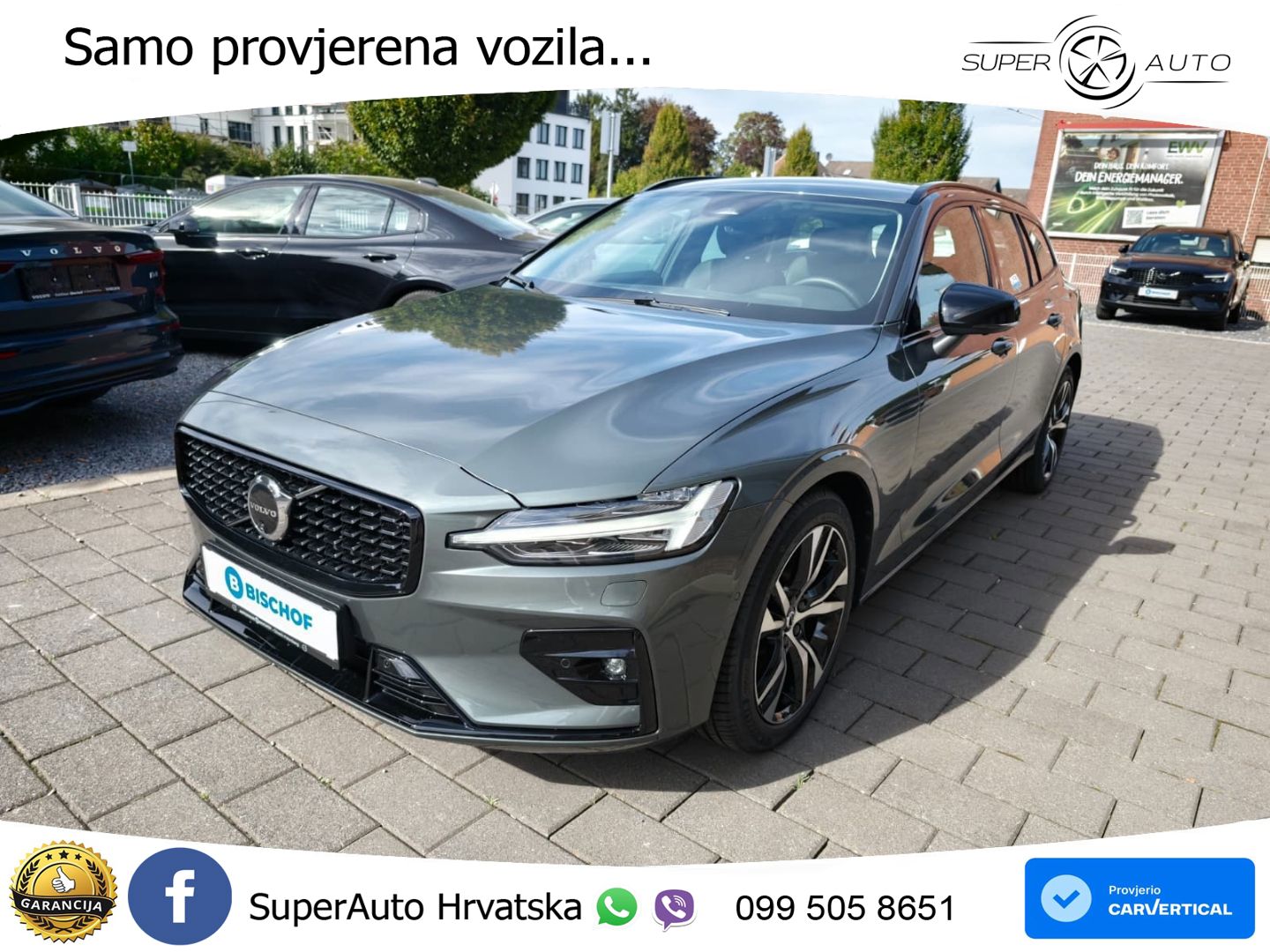 Volvo V60 2.0 B4 Benzin DCT LED+GR SJED+ACC