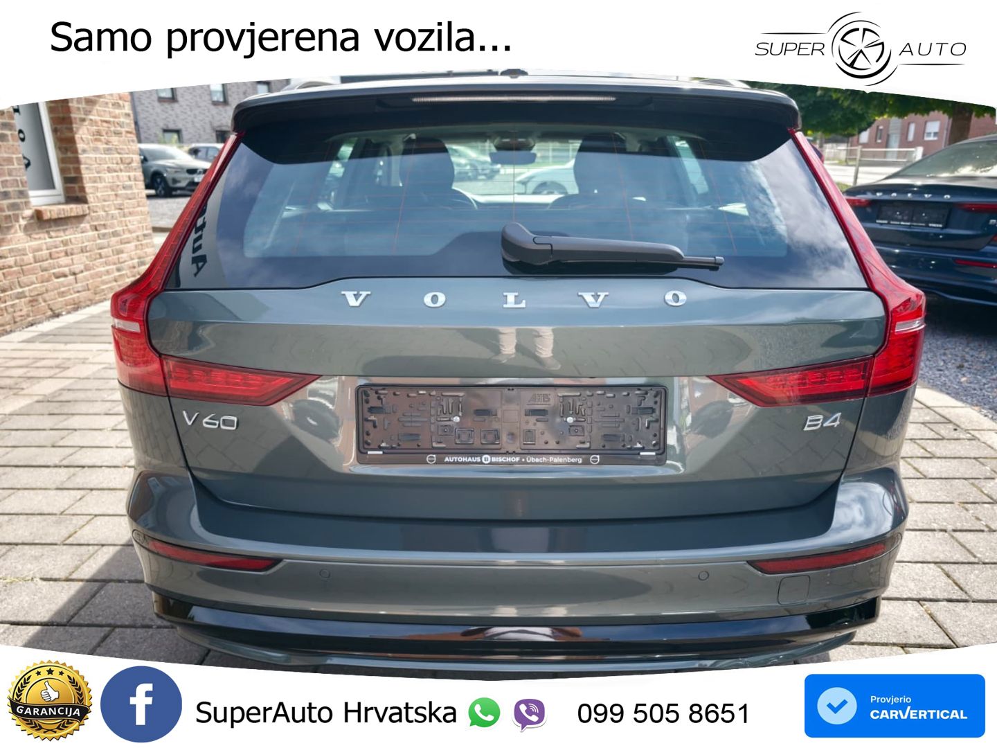 Volvo V60 2.0 B4 Benzin DCT LED+GR SJED+ACC