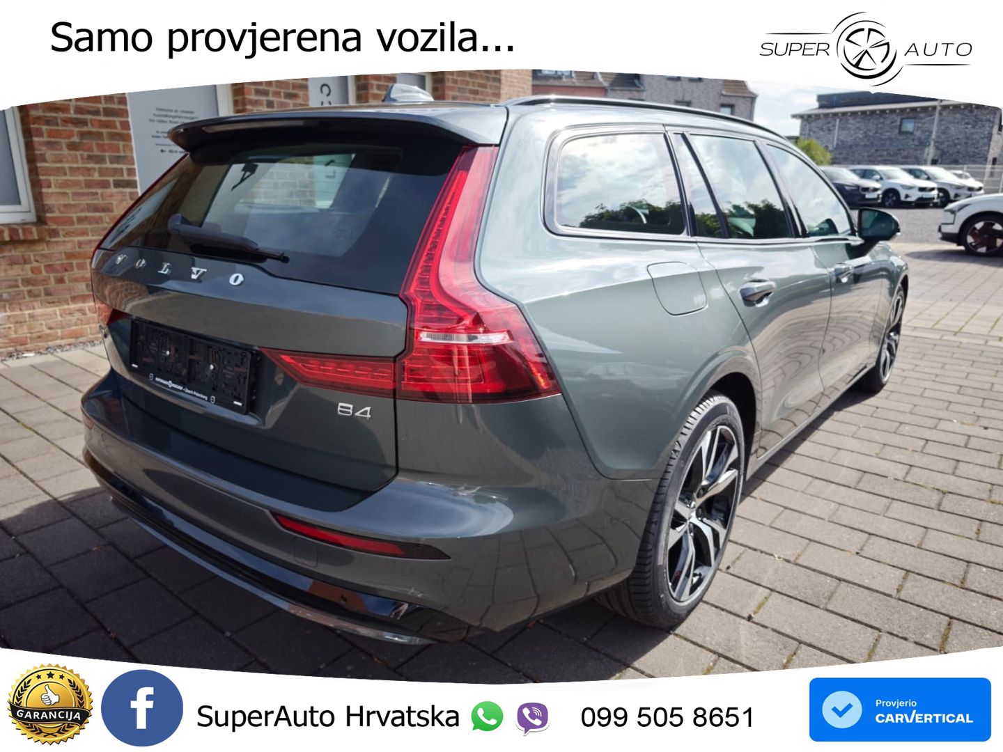Volvo V60 2.0 B4 Benzin DCT LED+GR SJED+ACC