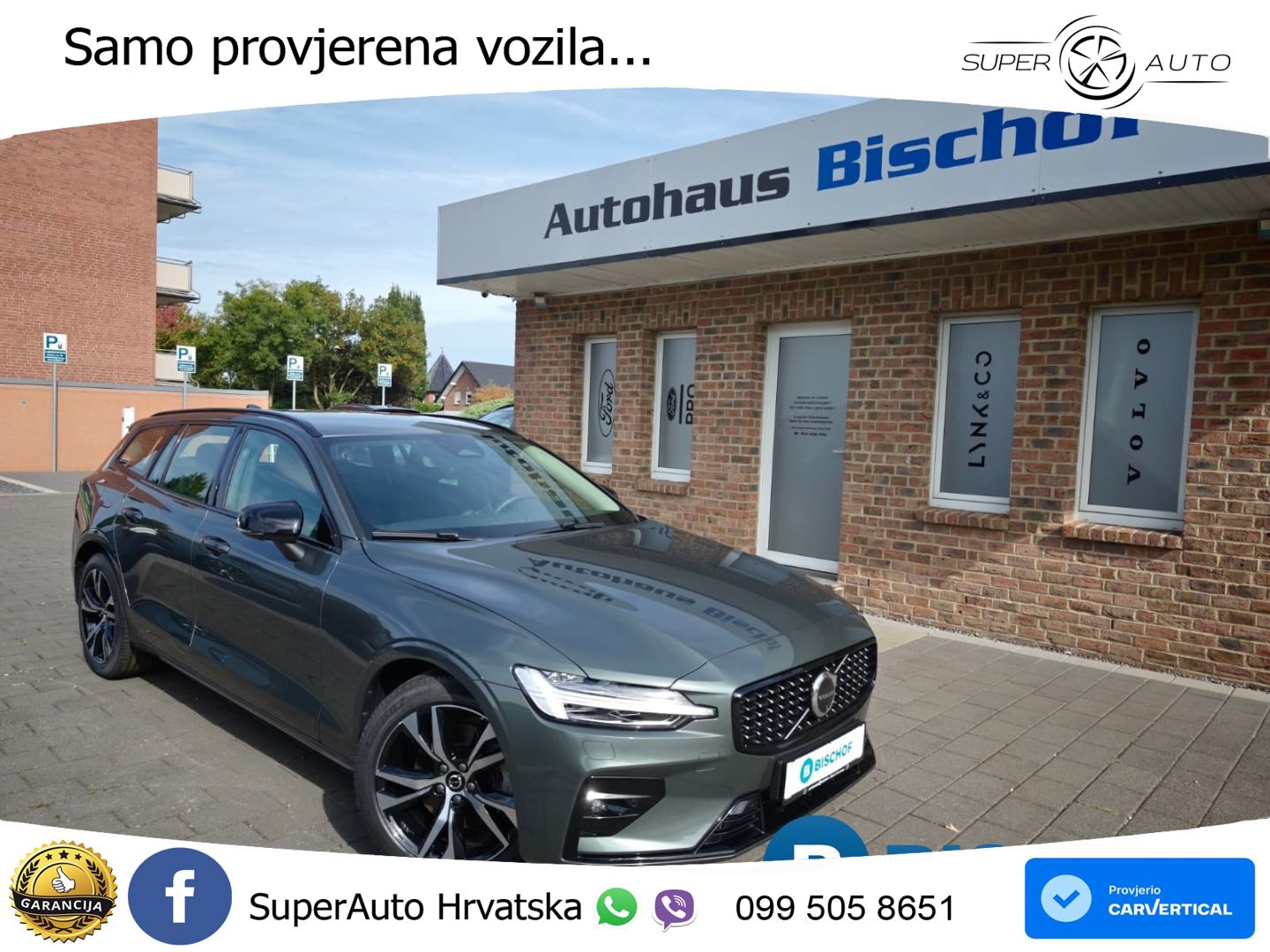Volvo V60 2.0 B4 Benzin DCT LED+GR SJED+ACC