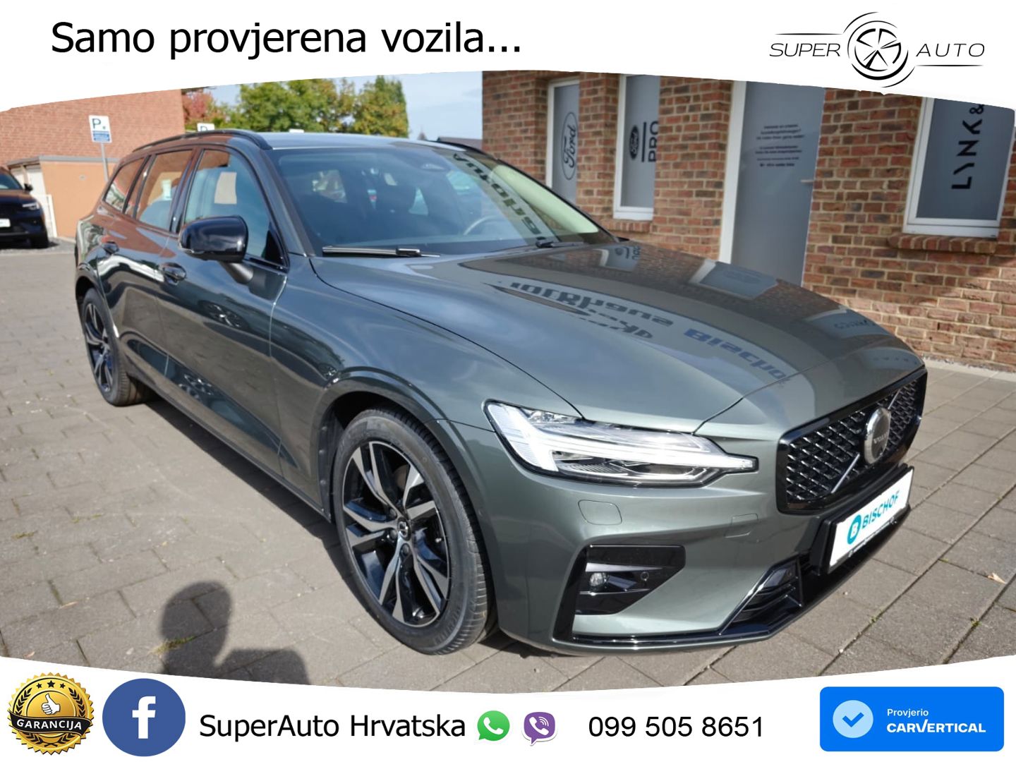 Volvo V60 2.0 B4 Benzin DCT LED+GR SJED+ACC