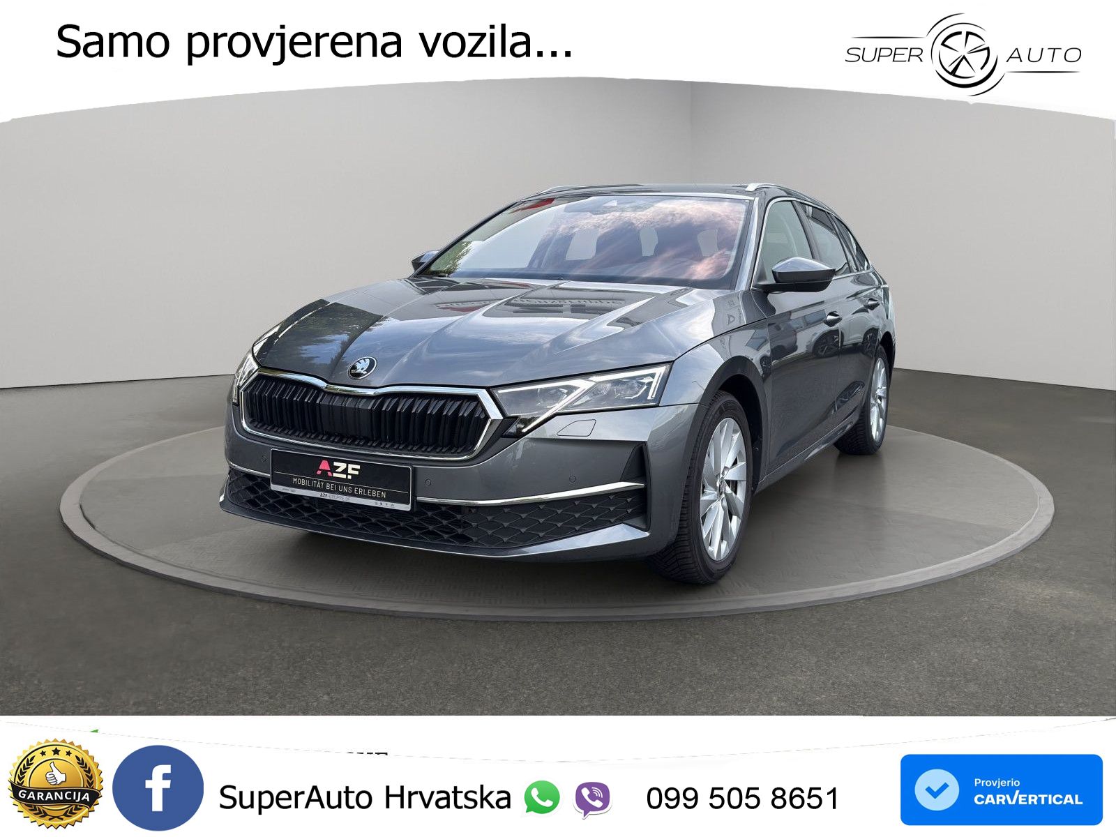 Škoda Octavia Combi 1.5 TSI (116 KS) DSG Selection LED+GR SJED+ACC