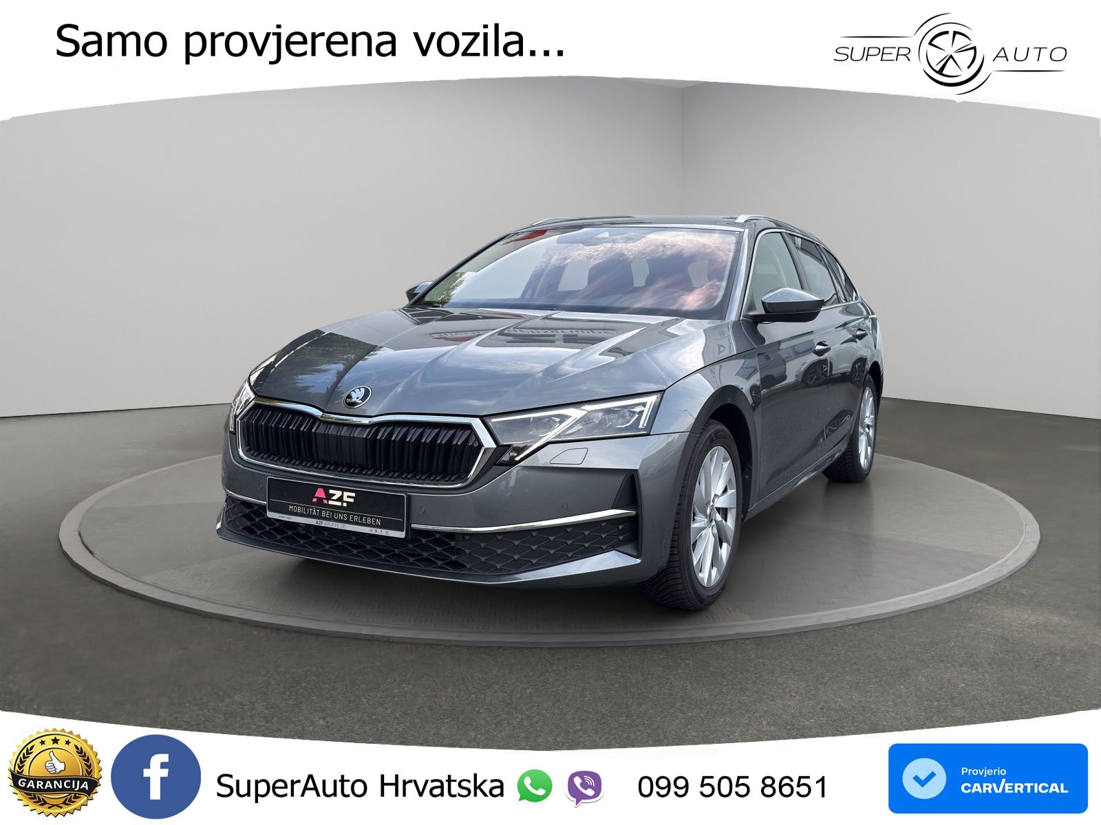 Škoda Octavia Combi 1.5 TSI (116 KS) DSG Selection LED+GR SJED+ACC